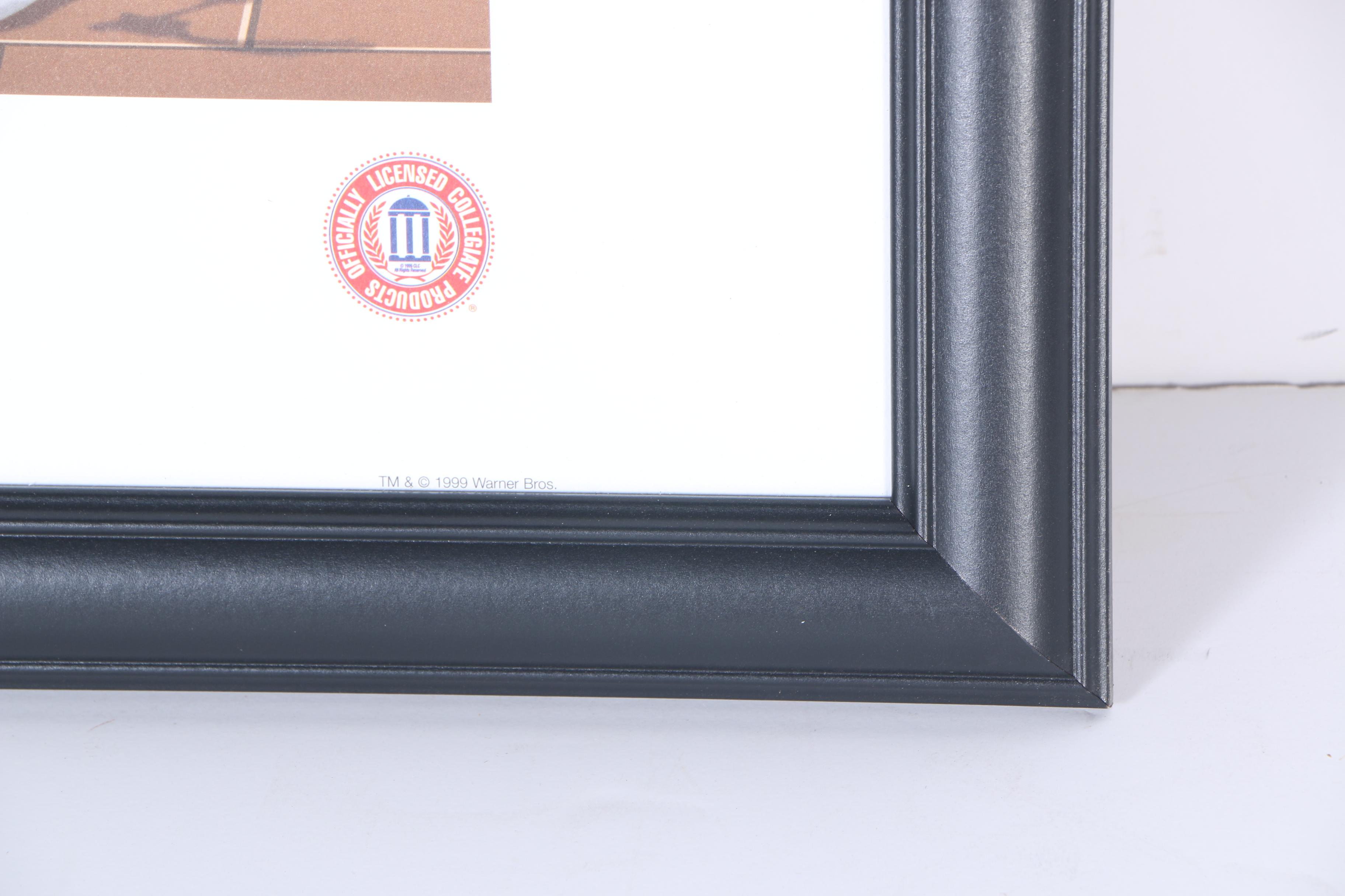 Limited Edition College Basketball-Themed Lithoserigraph "Slam Dunk"