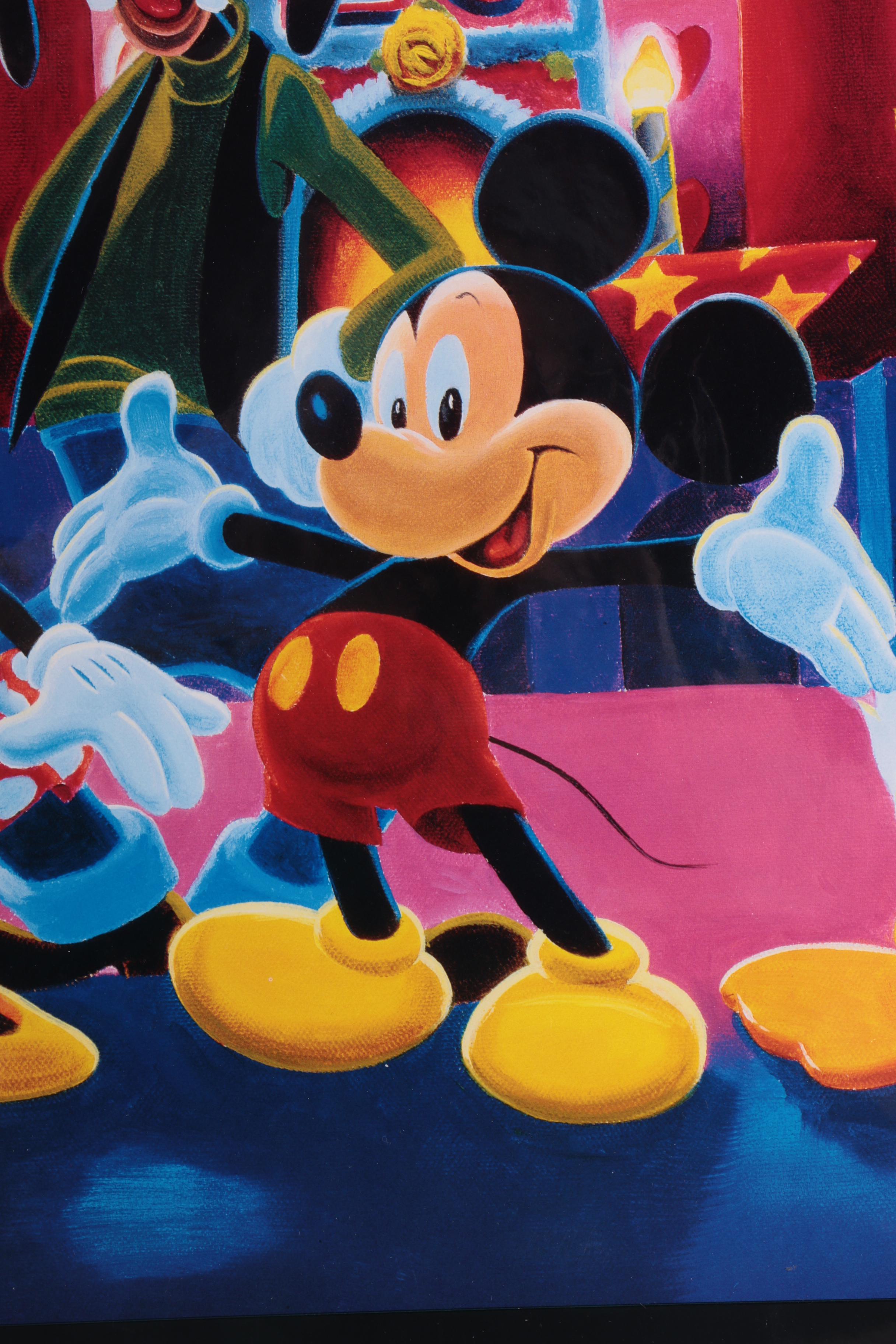 Offset Lithograph Poster "25 Magical Years Walt Disney World"