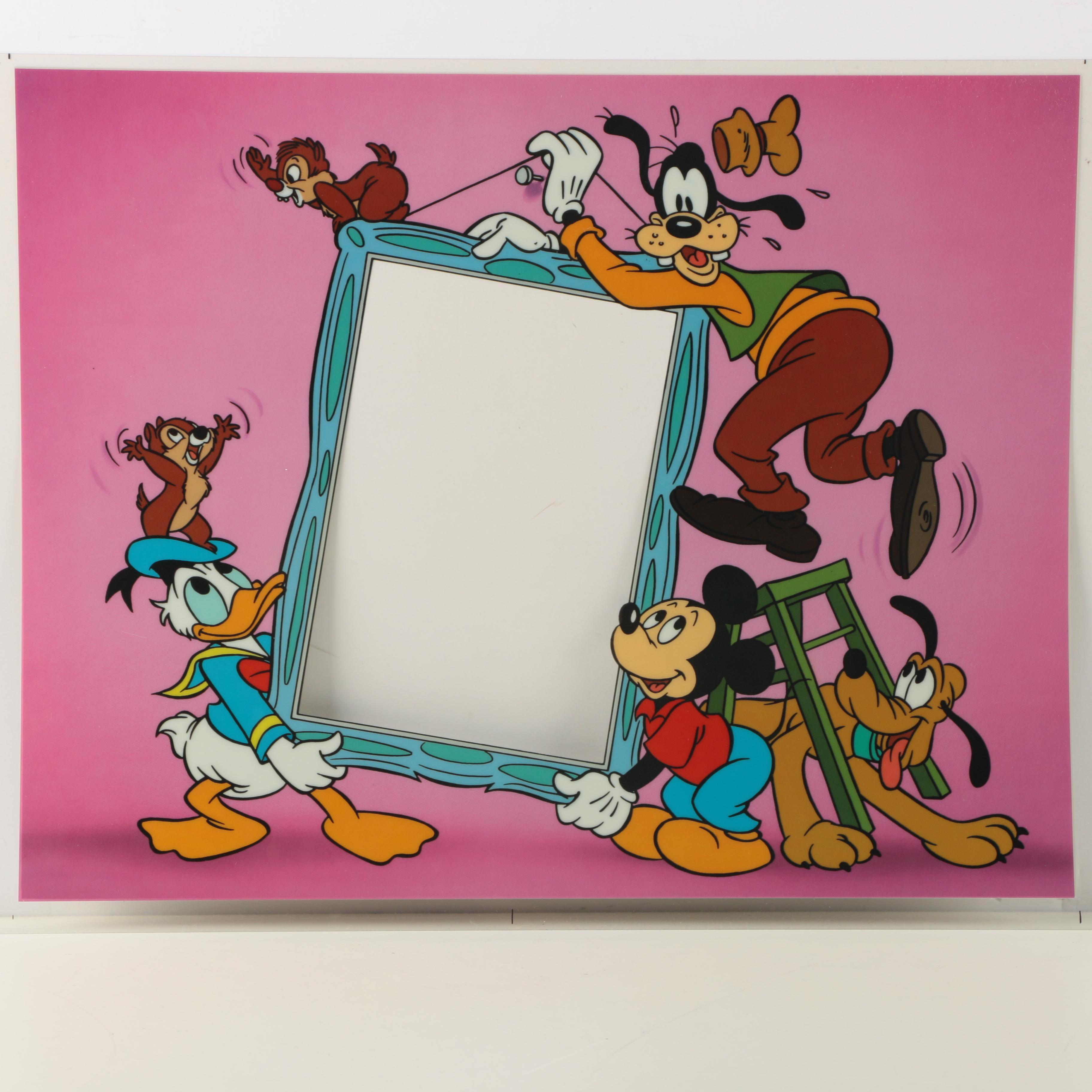 Pair of Disney Lithocels with Photo Apertures