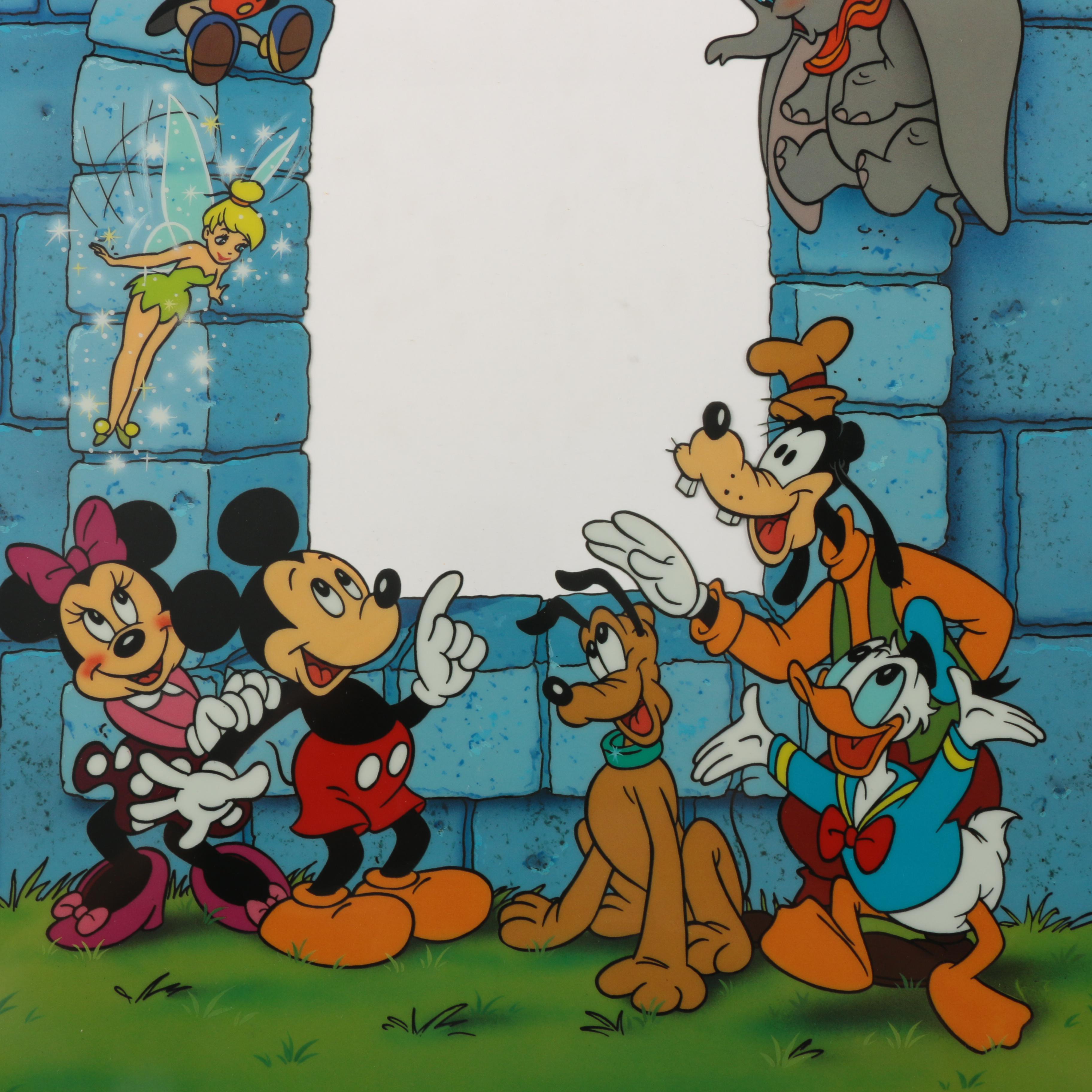 Pair of Disney Lithocels with Photo Apertures