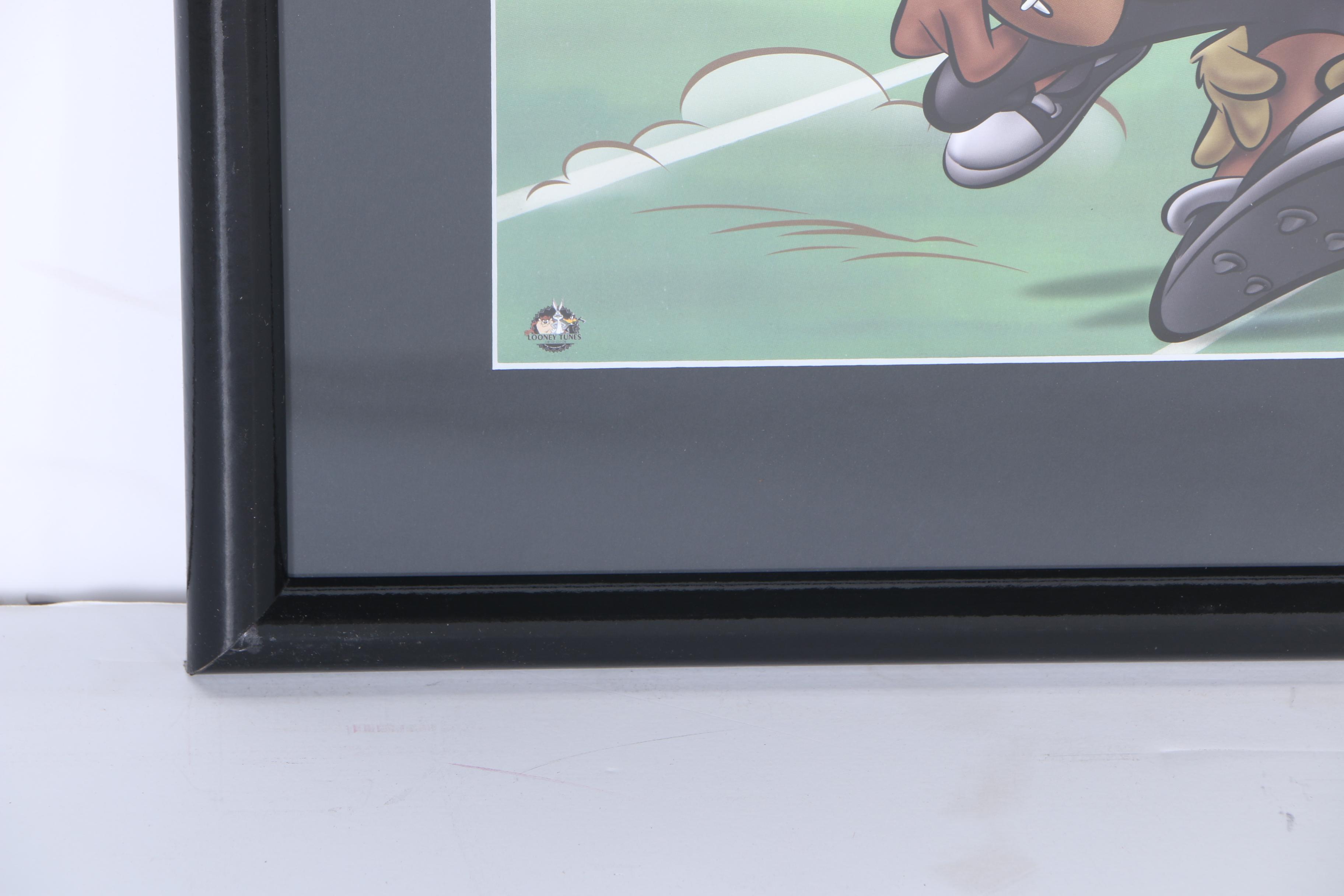 Warner Bros Limited Edition Prints "Patriotic Taz" and "Touchdown Taz"