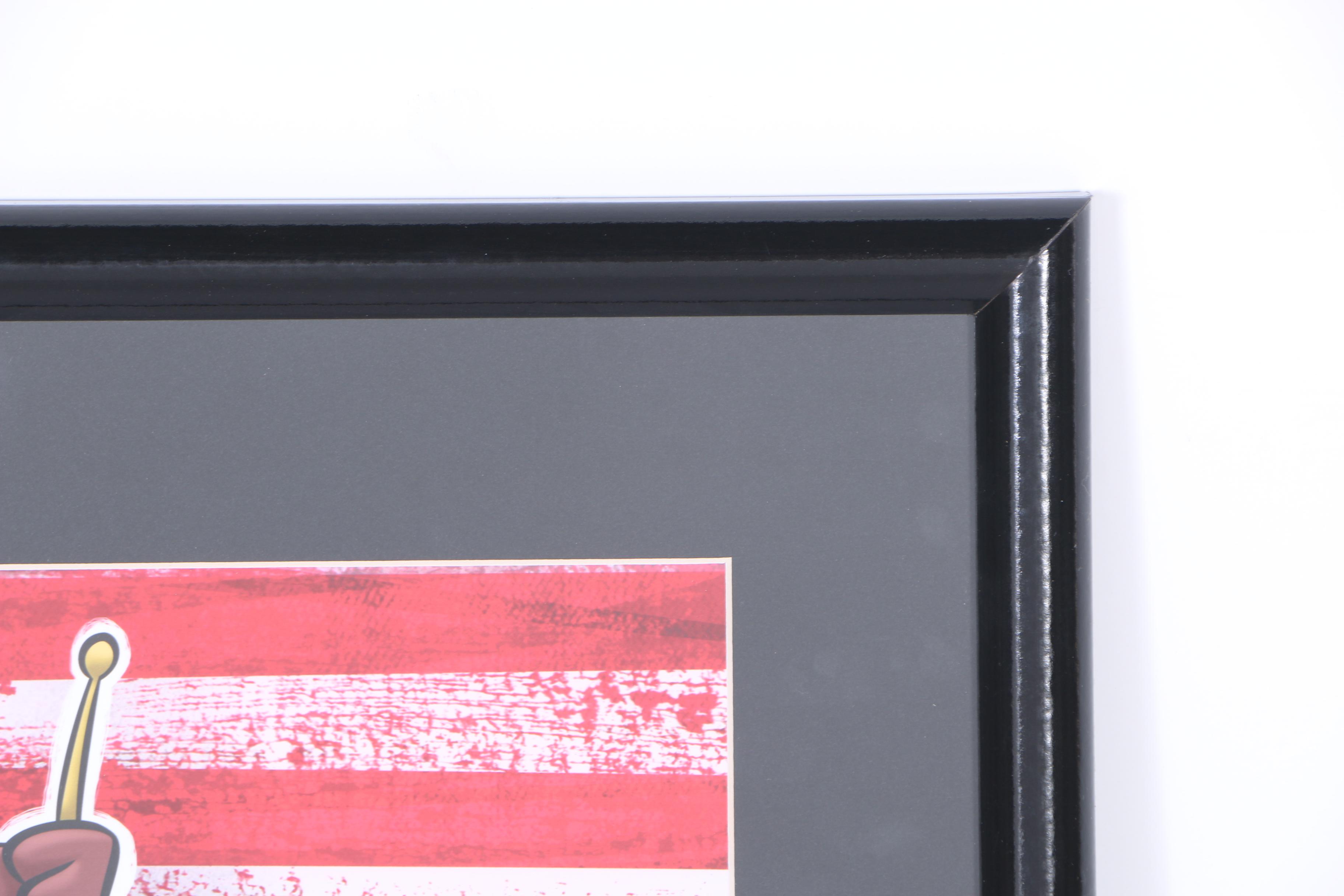 Warner Bros Limited Edition Prints "Patriotic Taz" and "Touchdown Taz"