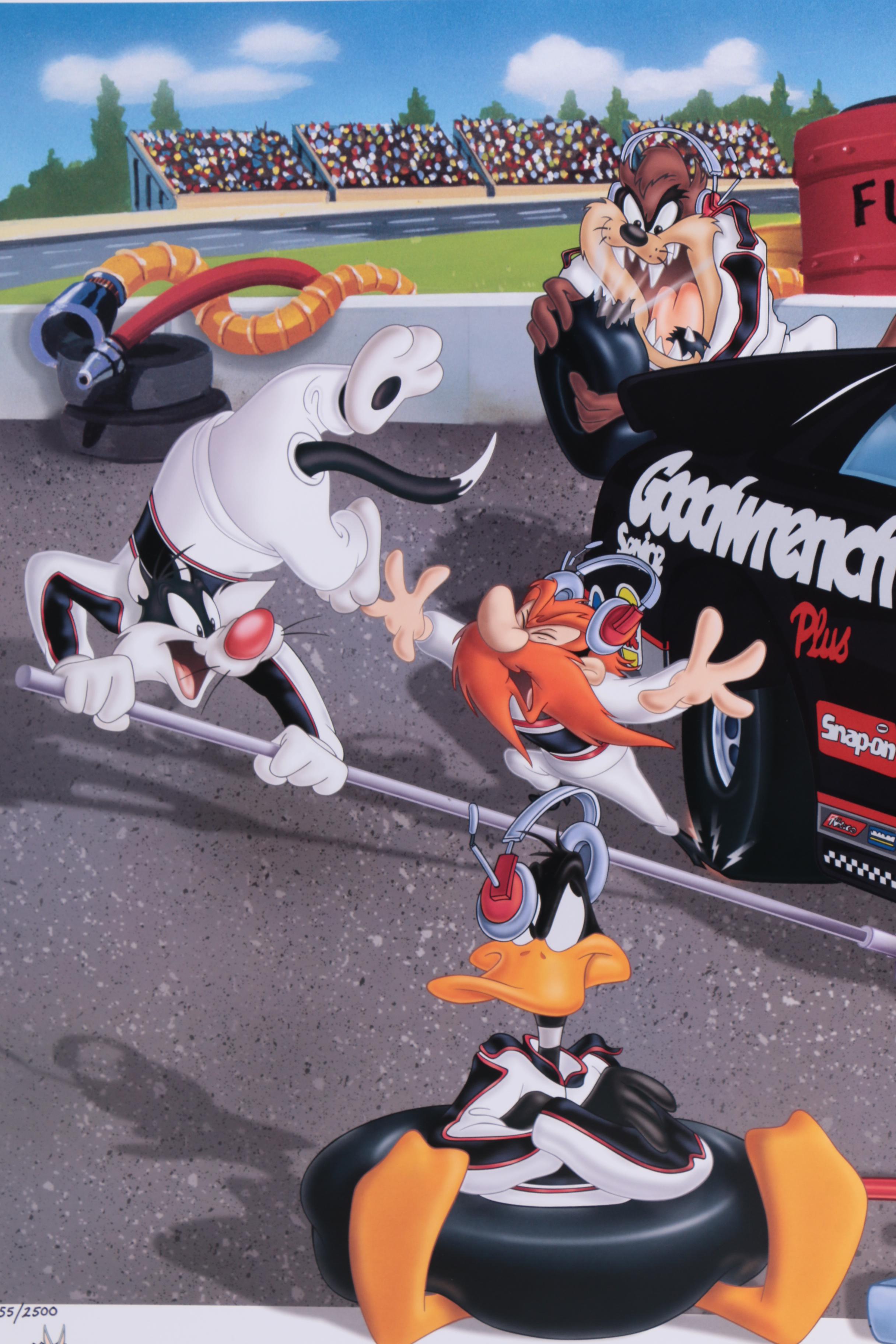 Limited Edition Offset Lithograph featuring Dale Earnhardt "The Intimidators"