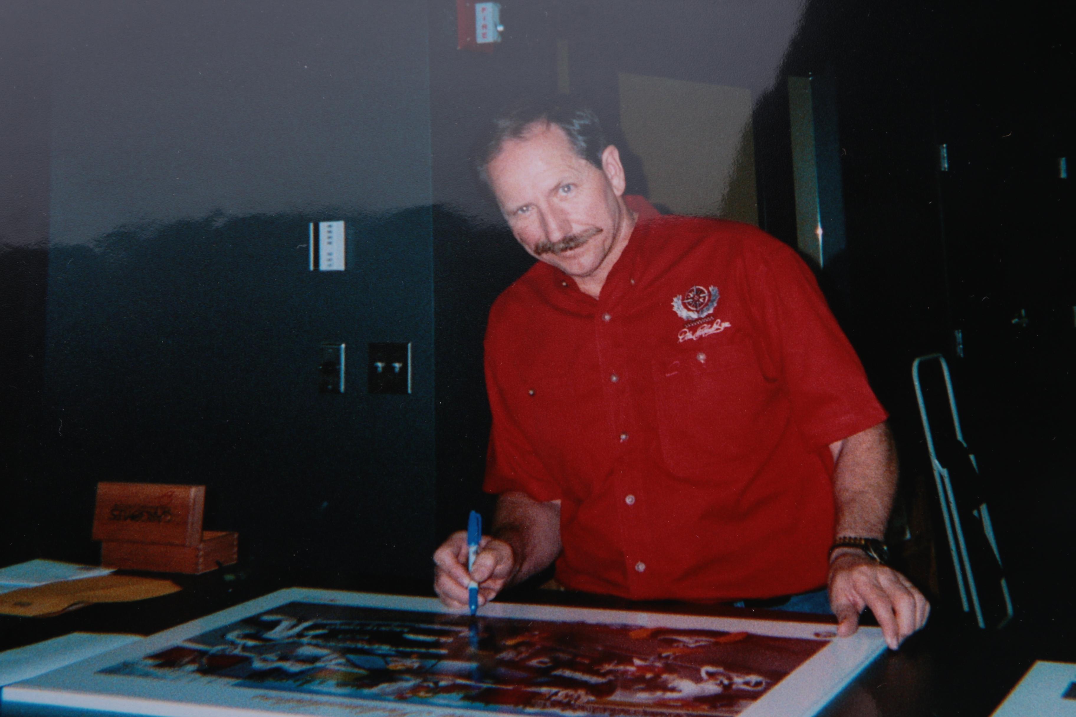 Limited Edition Offset Lithograph featuring Dale Earnhardt "The Intimidators"
