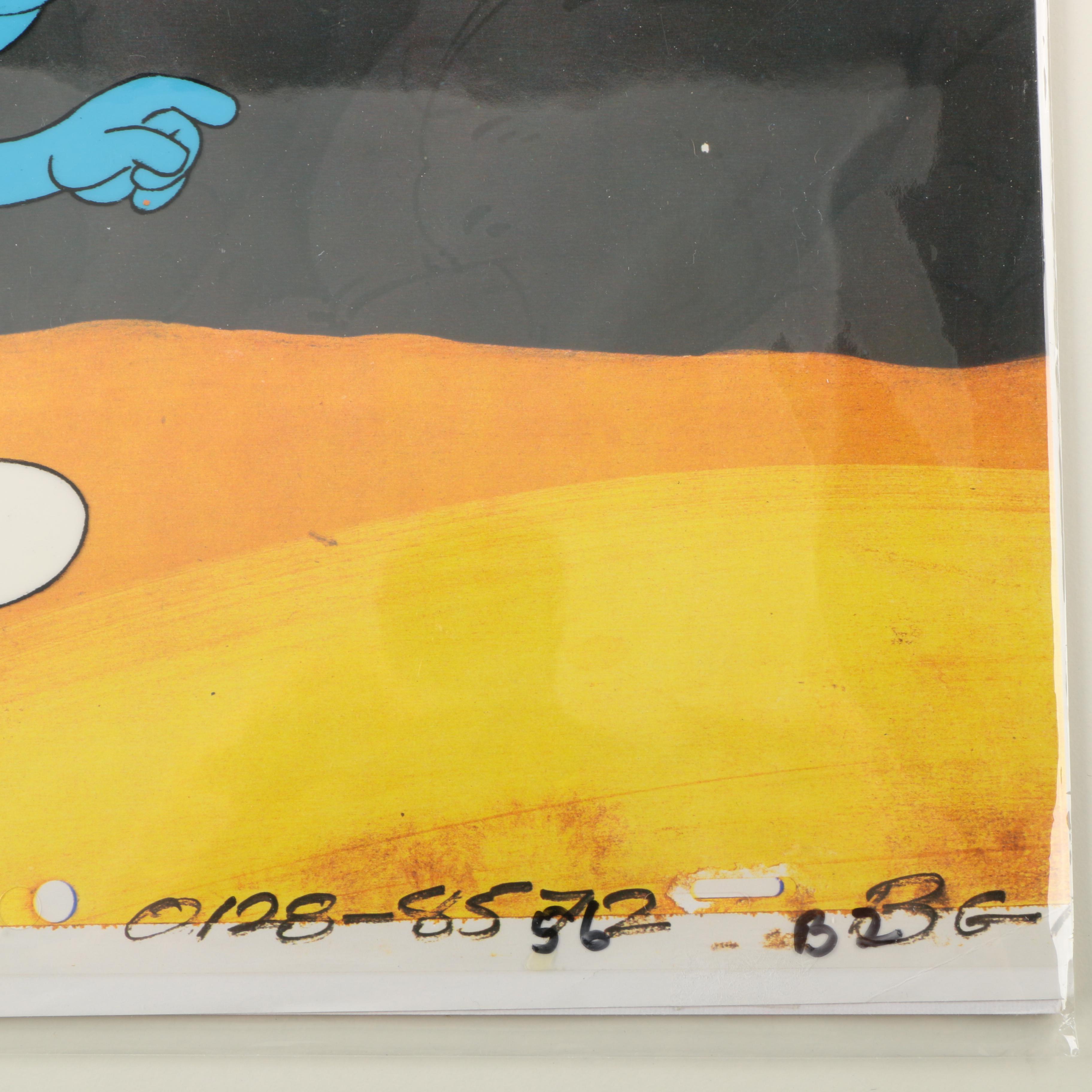 Production Cels Featuring Characters from "The Smurfs"