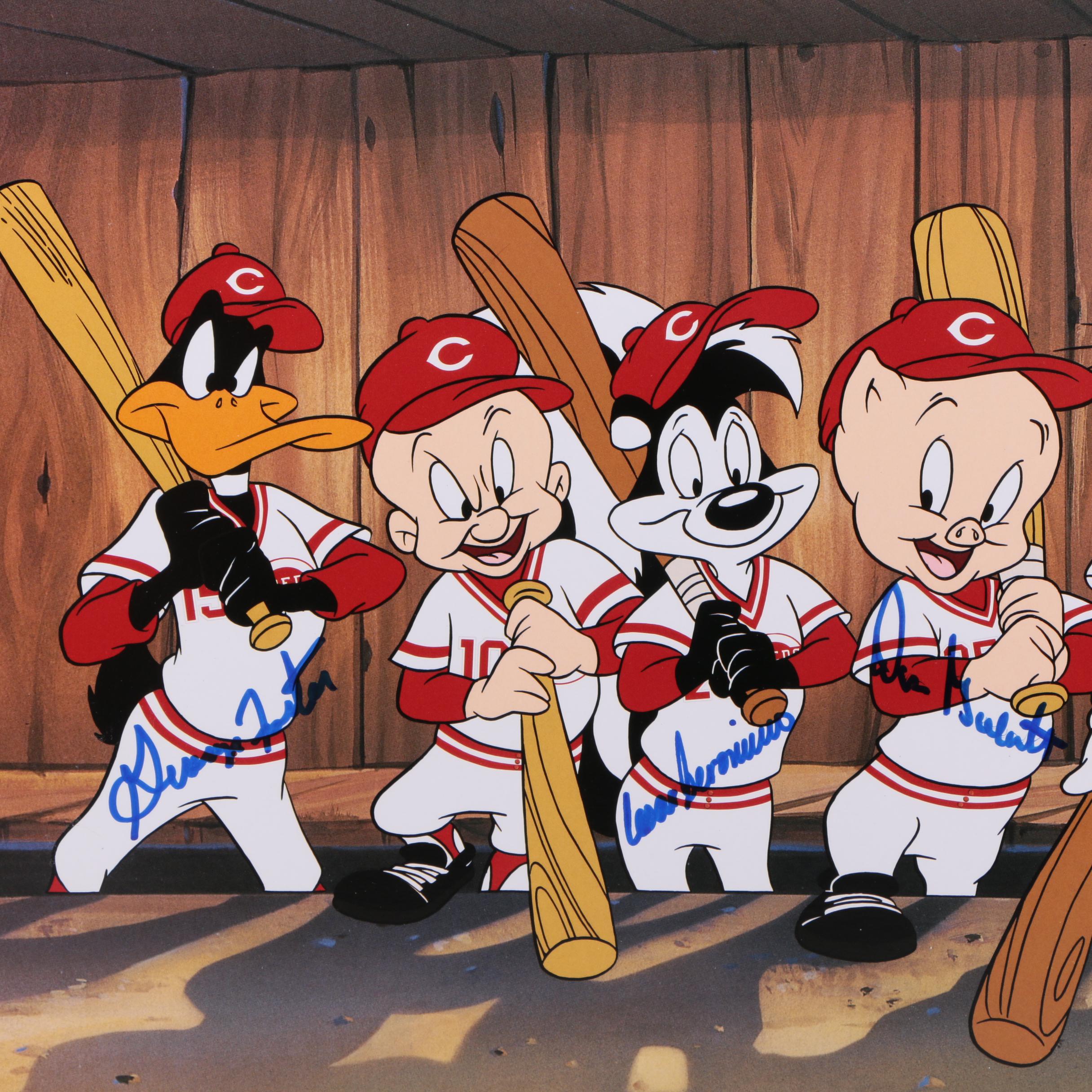 Autographed Limited Edition Offset Lithograph "The Big Red Machine"