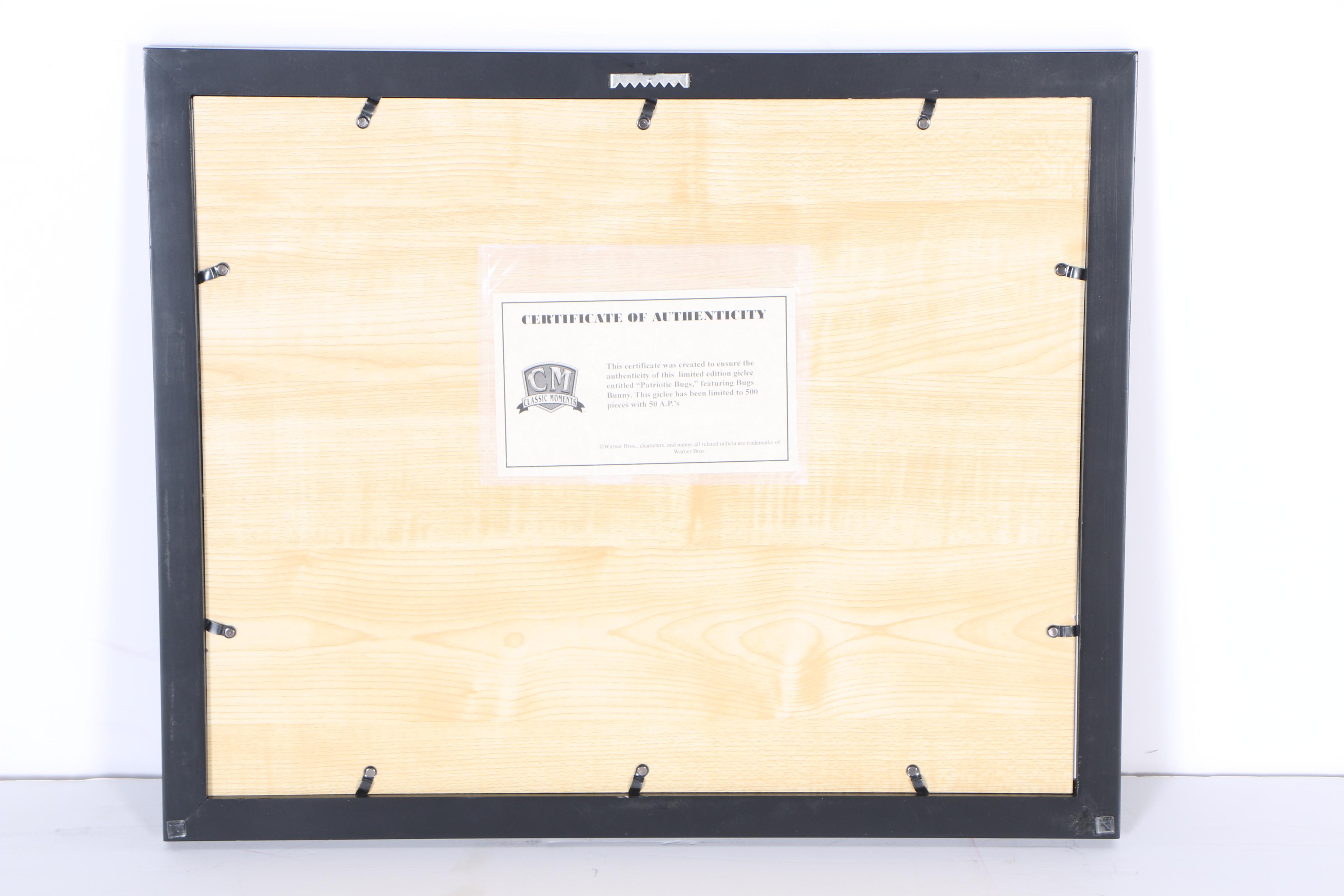 Pair of Giclée's on Paper "Patriotic Series: Bugs Bunny and Tweety"