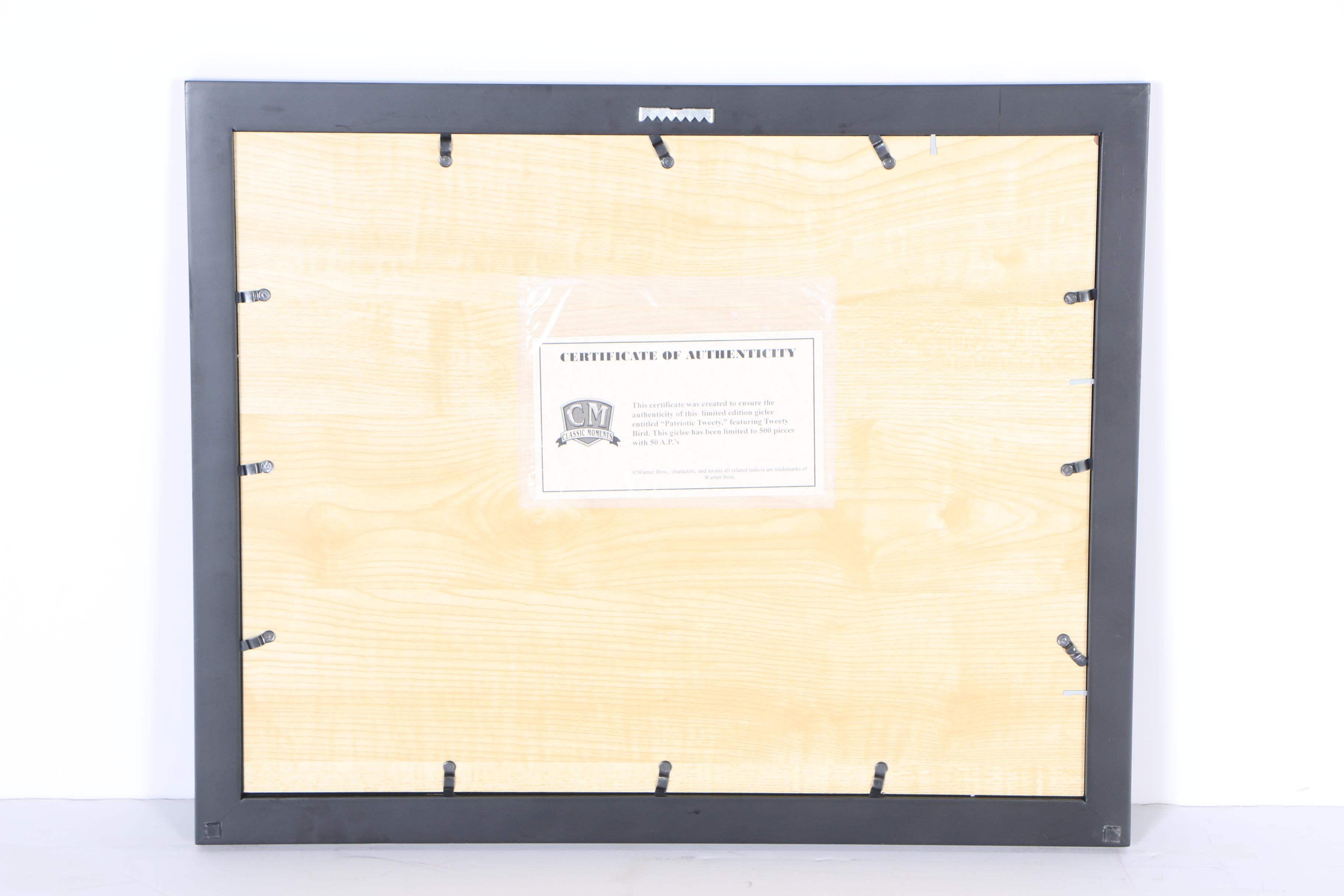 Pair of Giclée's on Paper "Patriotic Series: Bugs Bunny and Tweety"