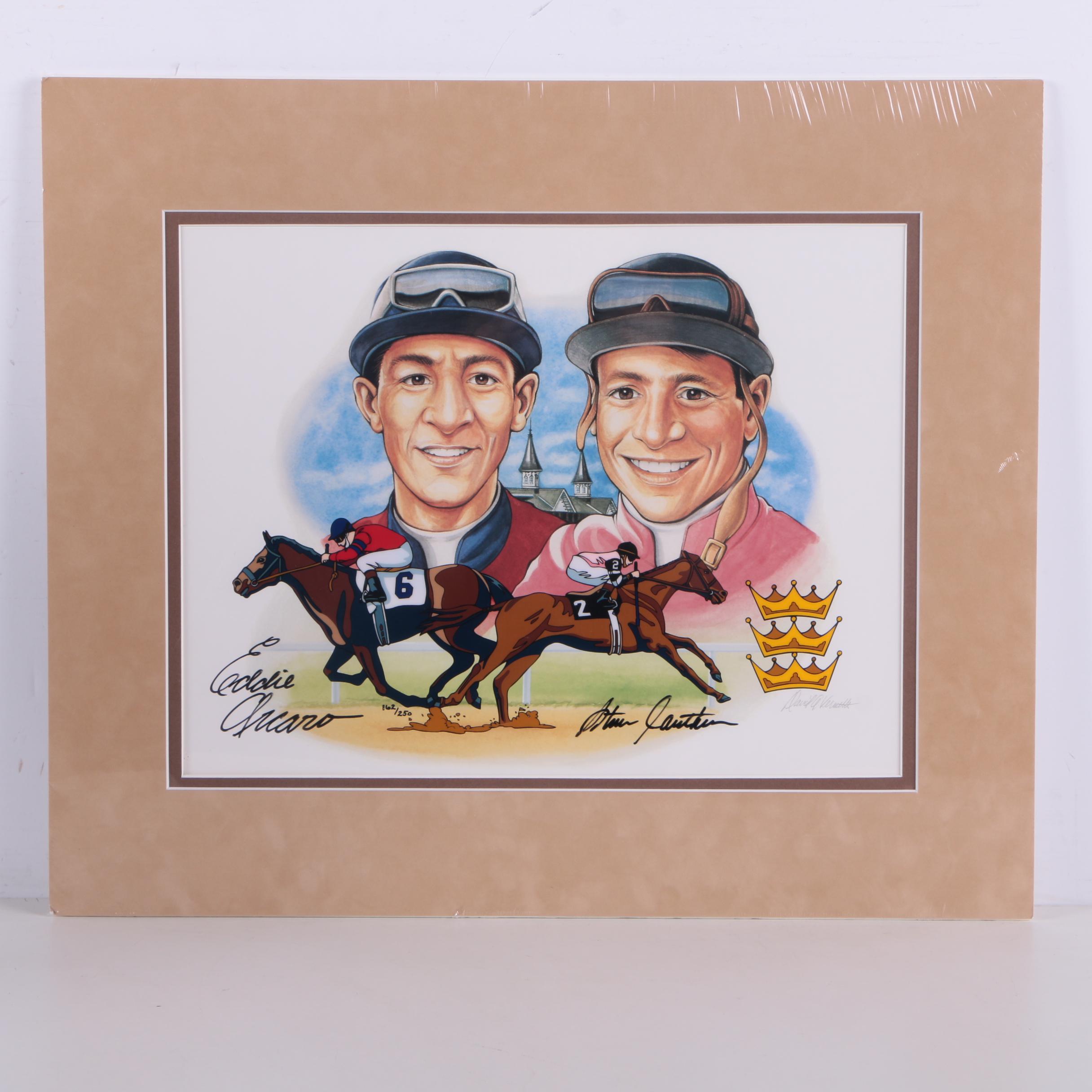 Limited Edition Triple Crown-Themed Cel "Crowning Moments"