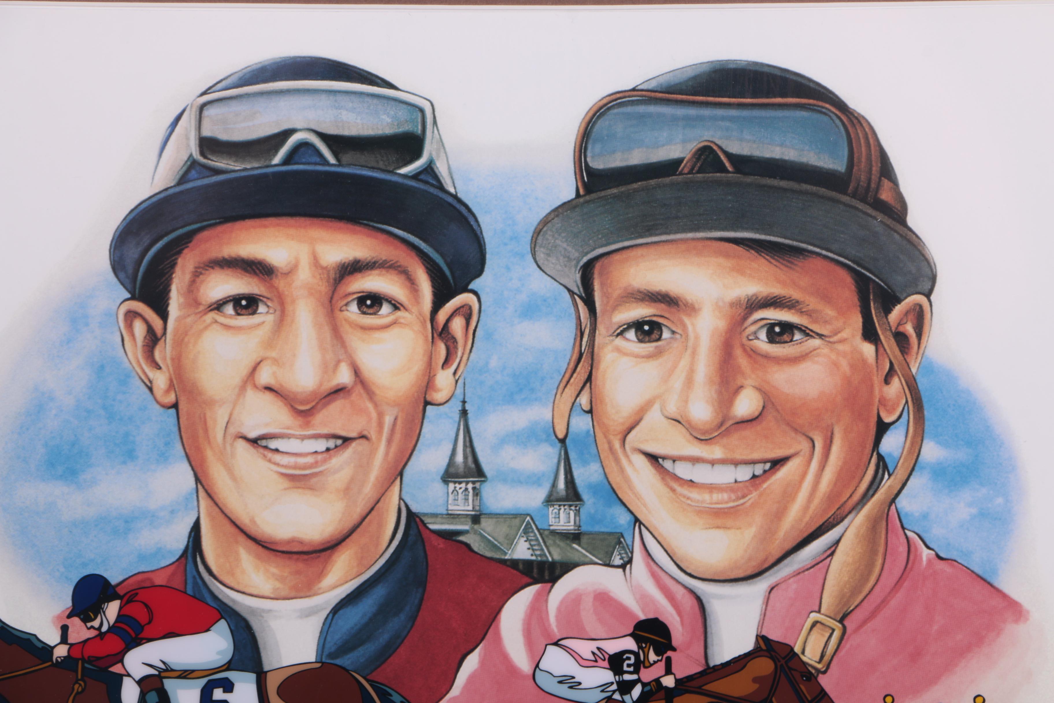 Limited Edition Triple Crown-Themed Cel "Crowning Moments"