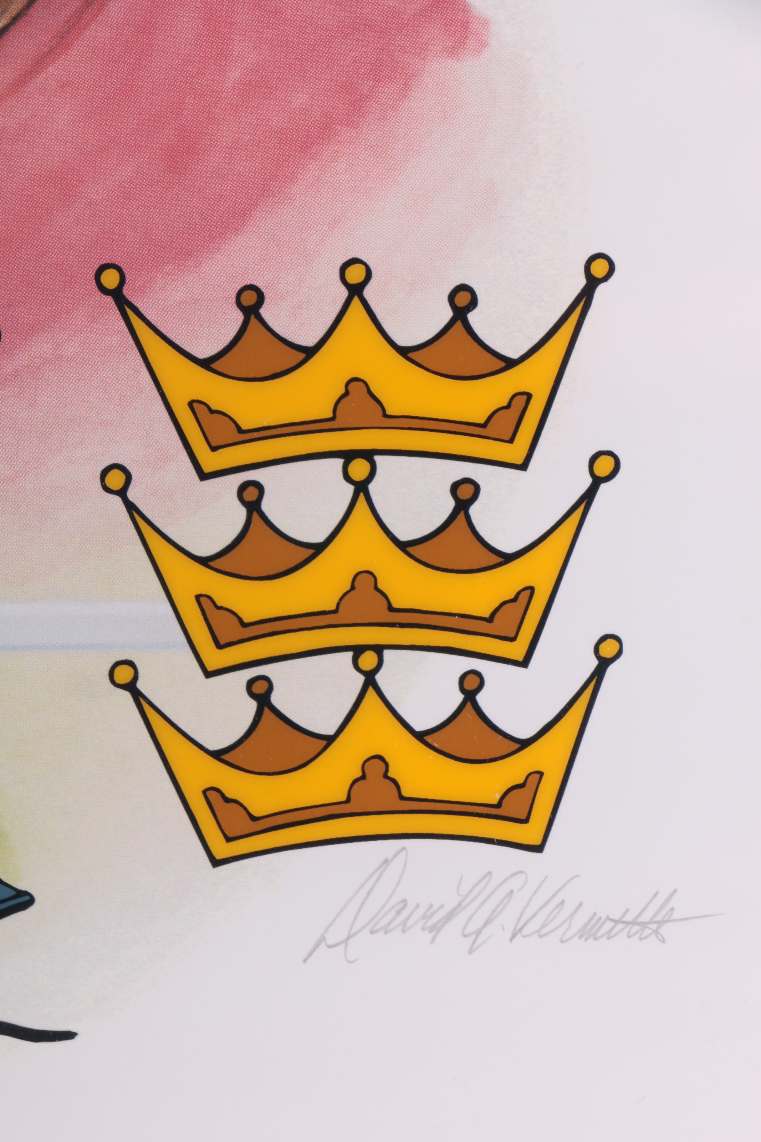 Limited Edition Triple Crown-Themed Cel "Crowning Moments"