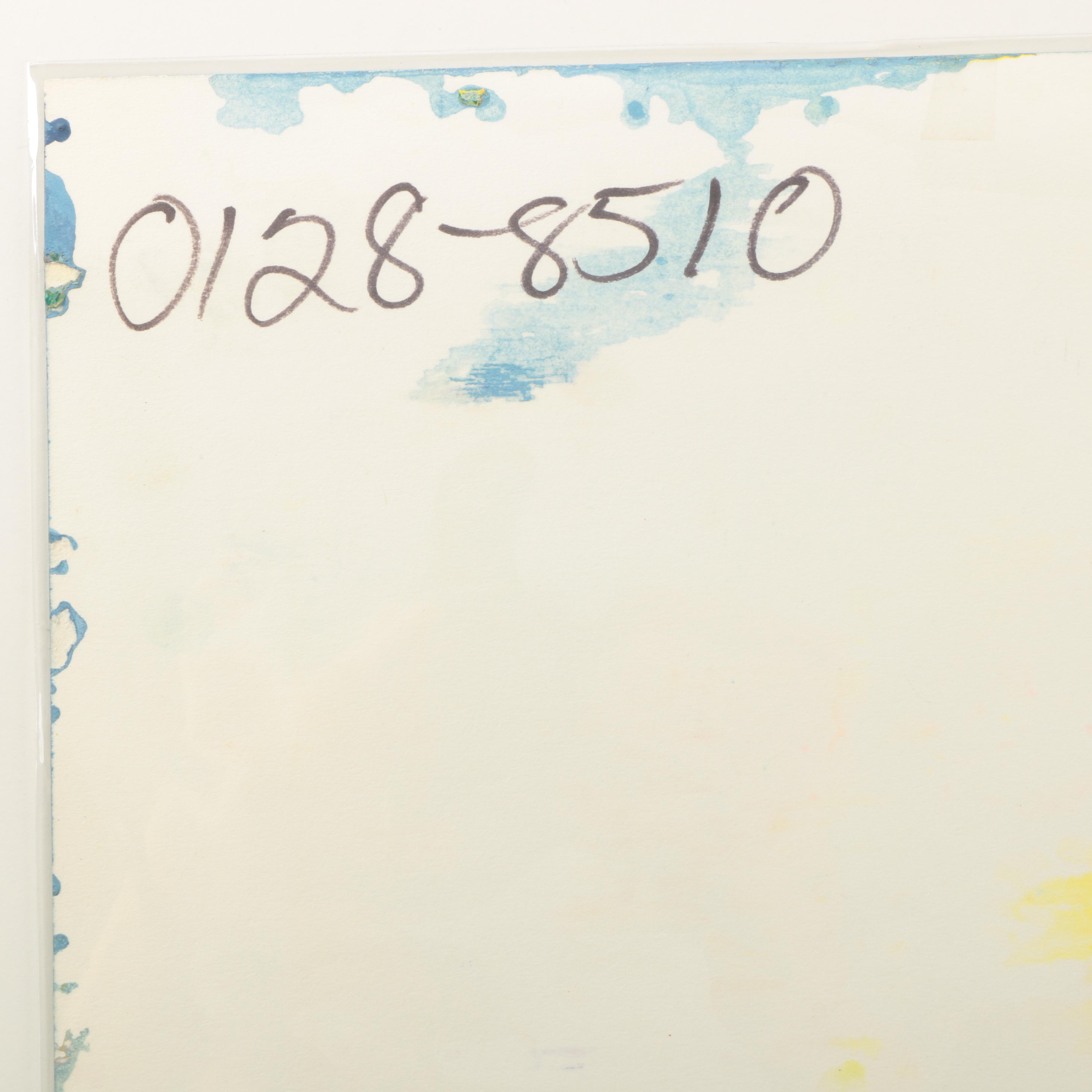 Smurfs Production Cel Collection Including Original Master Background