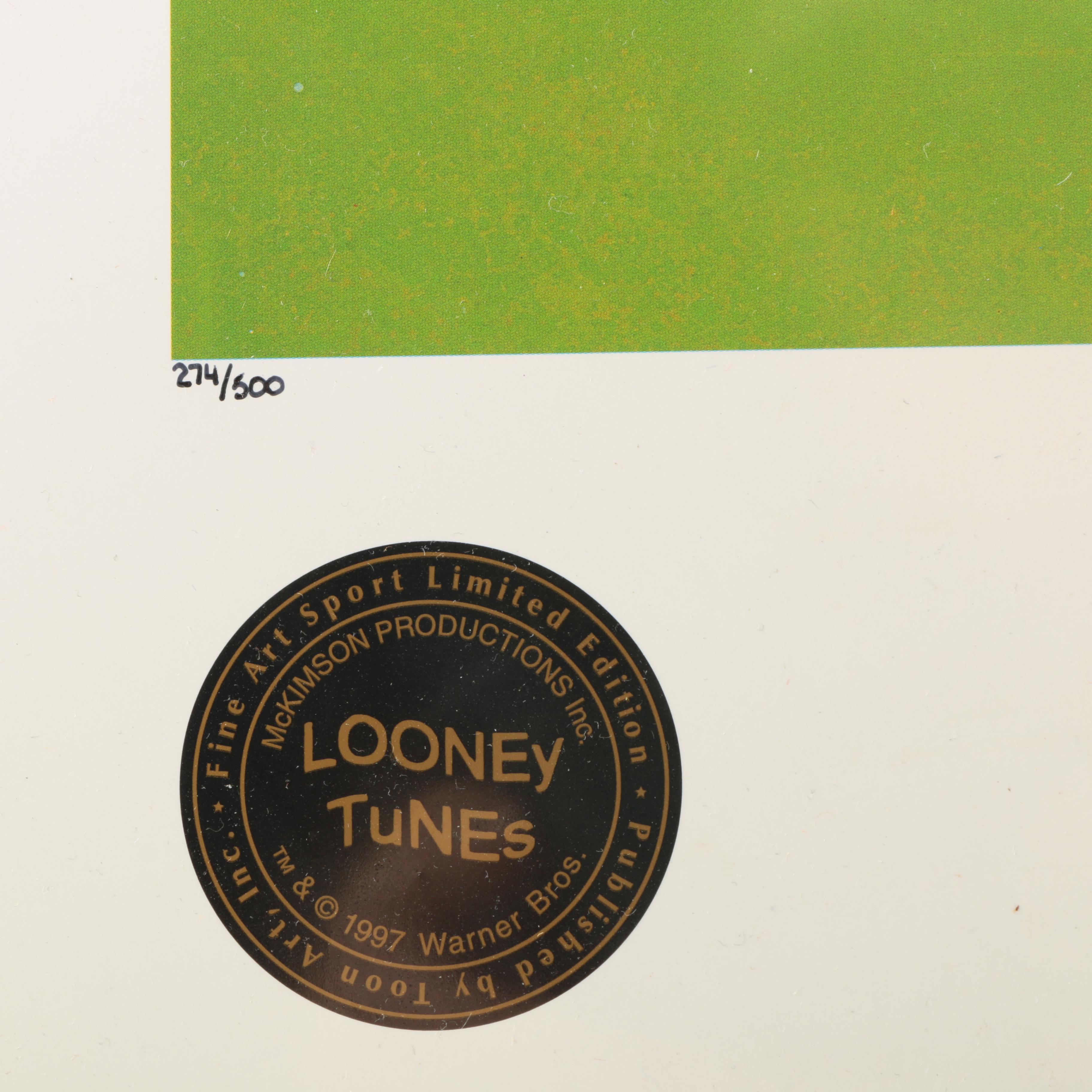 Limited Edition Offset Lithograph "Field of Toons"