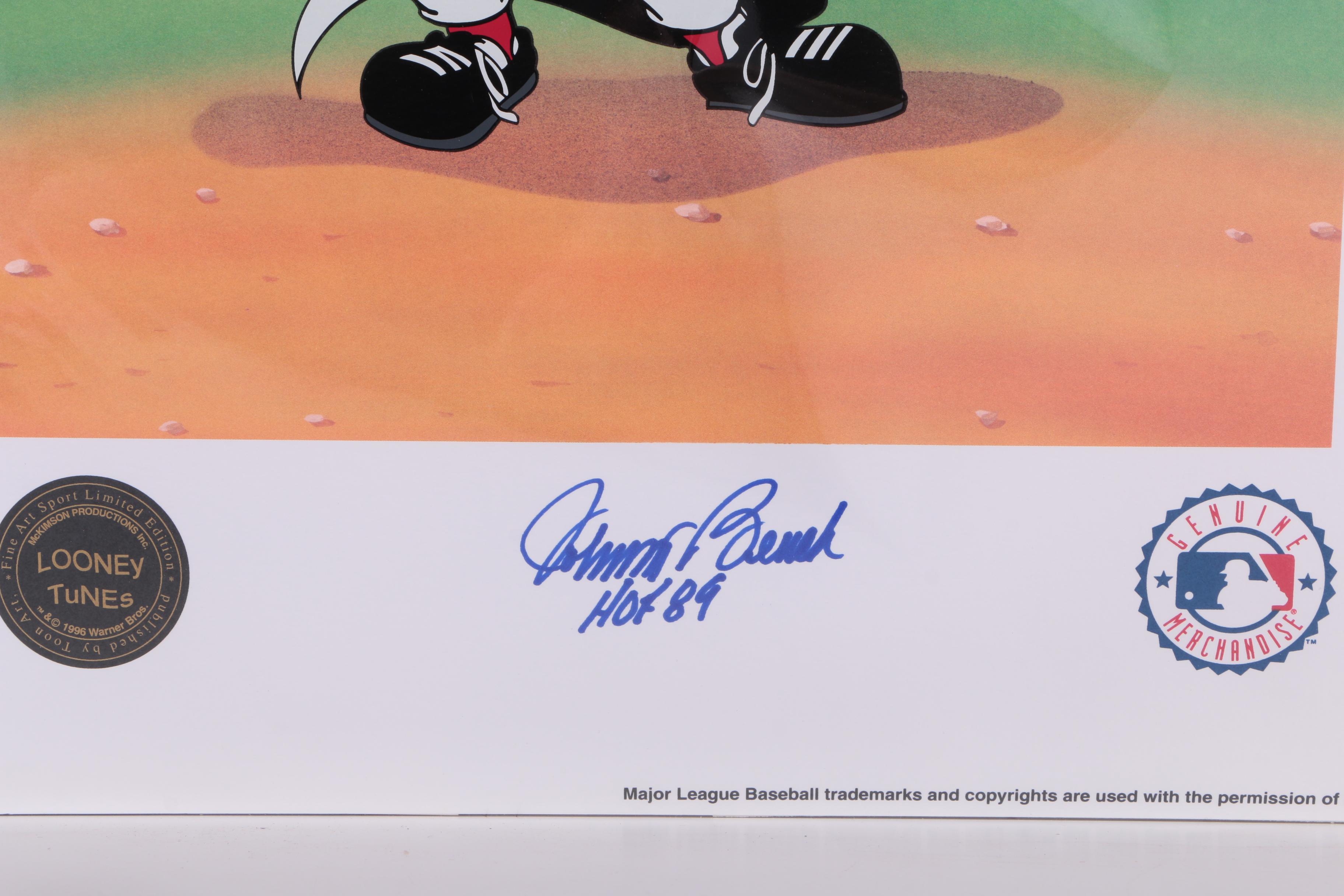 Warner Bros. and Cincinnati Reds Lithoserigraph "Keep your Eye on the Tweety"