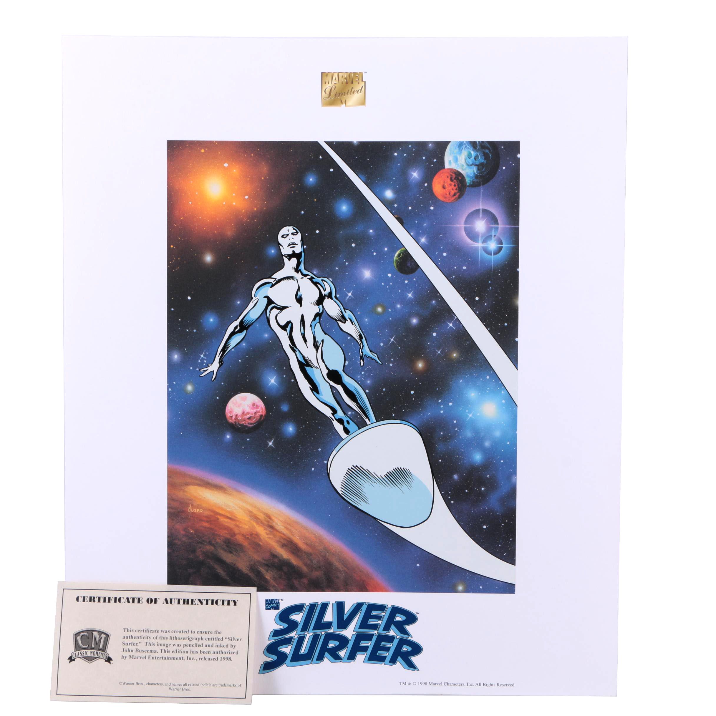 Collection of Three Marvel Comic Lithoserigraphs