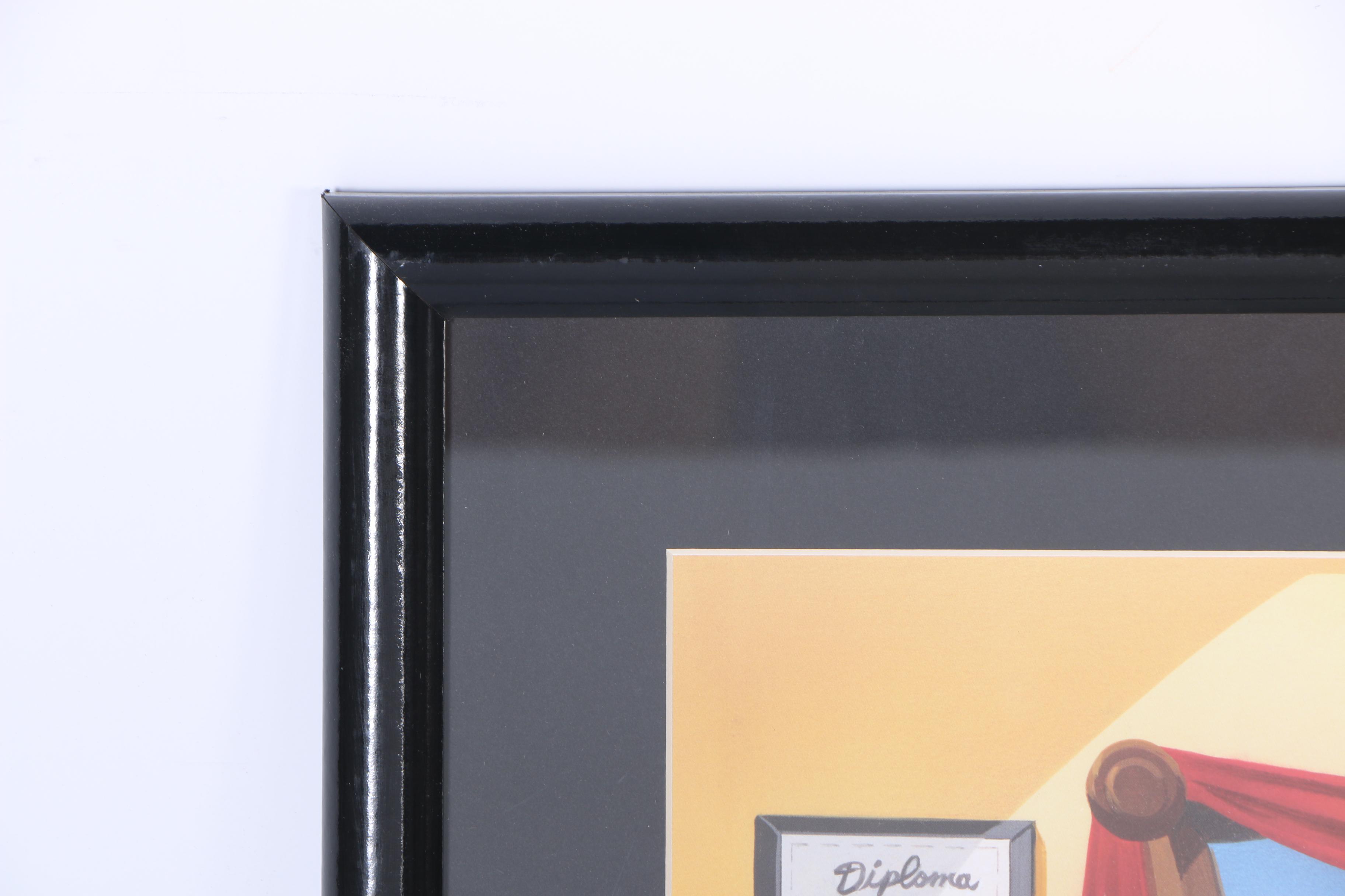 Limited Edition Offset Lithograph "IU Business Warrior"