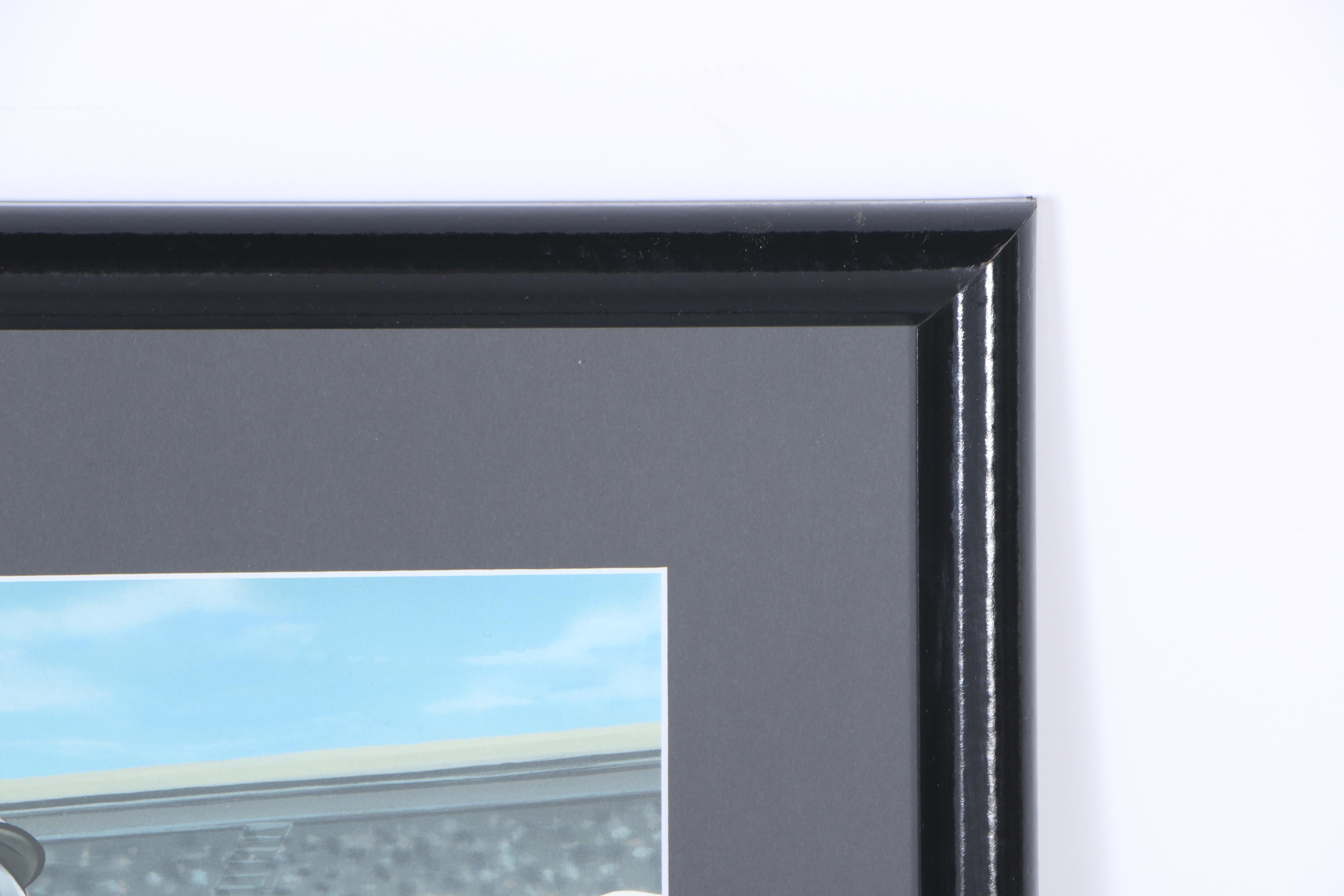 Looney Tunes and College Football-Themed Offset Lithograph "Touchdown Taz"