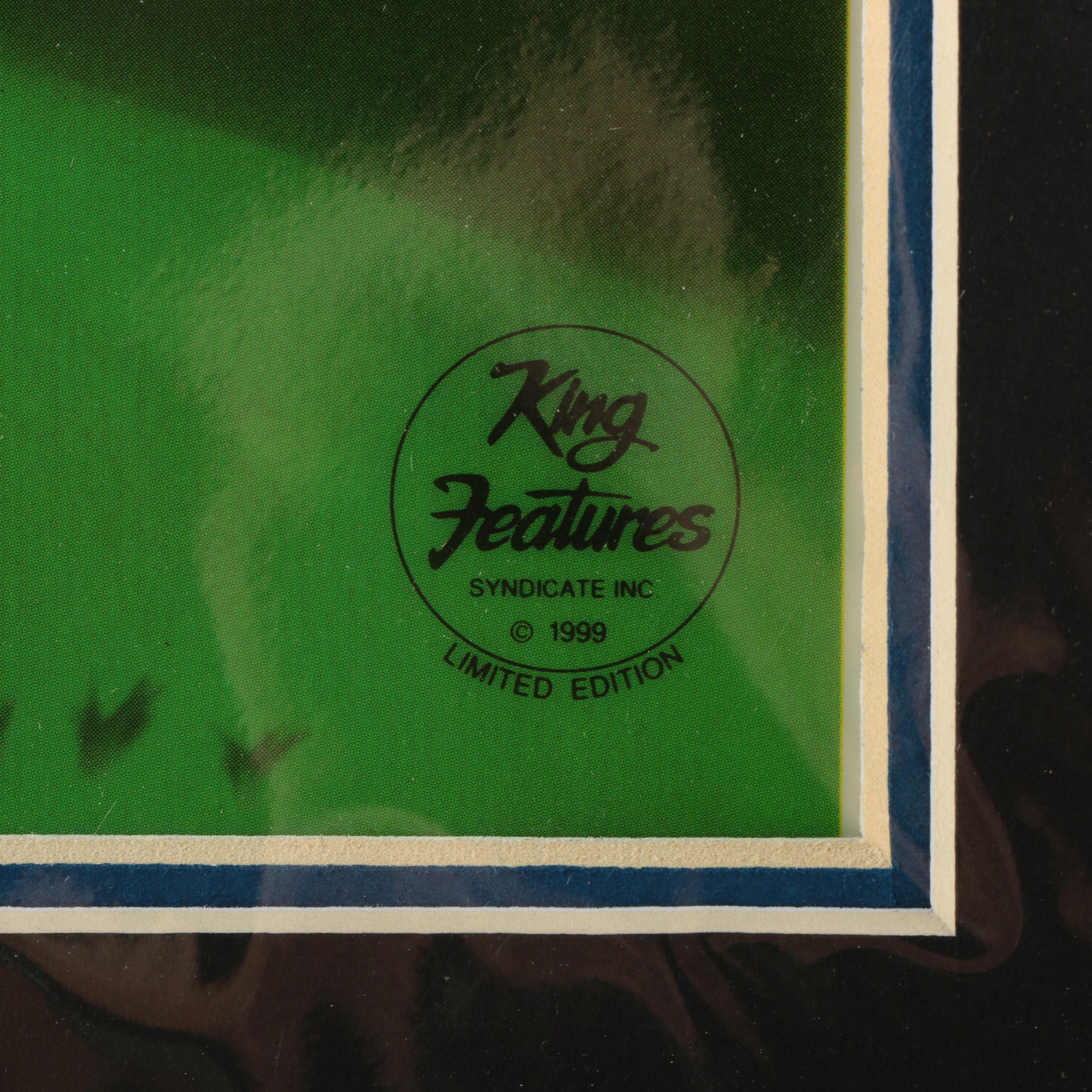 Two Limited Edition Myron Waldman Popeye Animation Cels