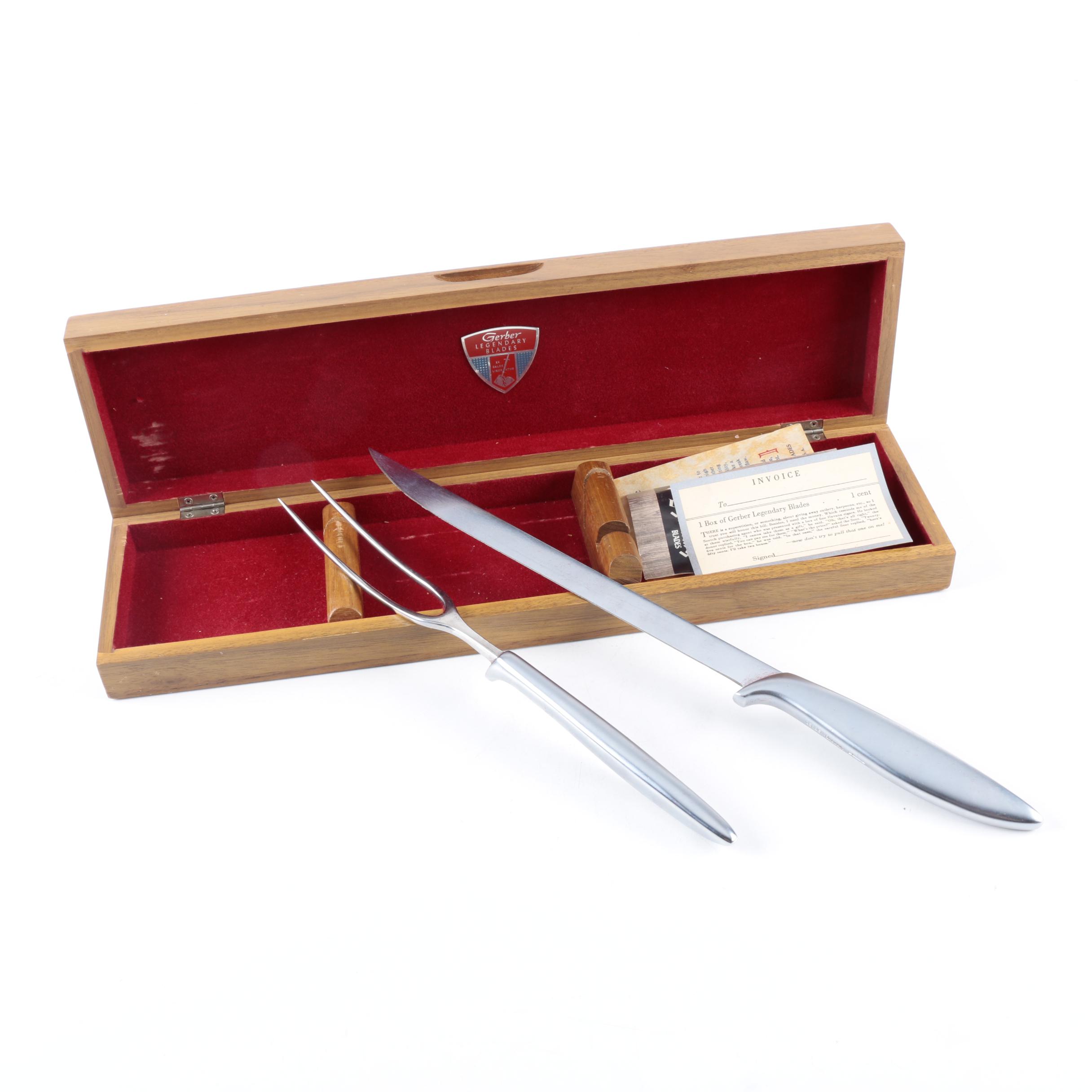 Gerber Legendary Blades Stainless Steel Carving Set