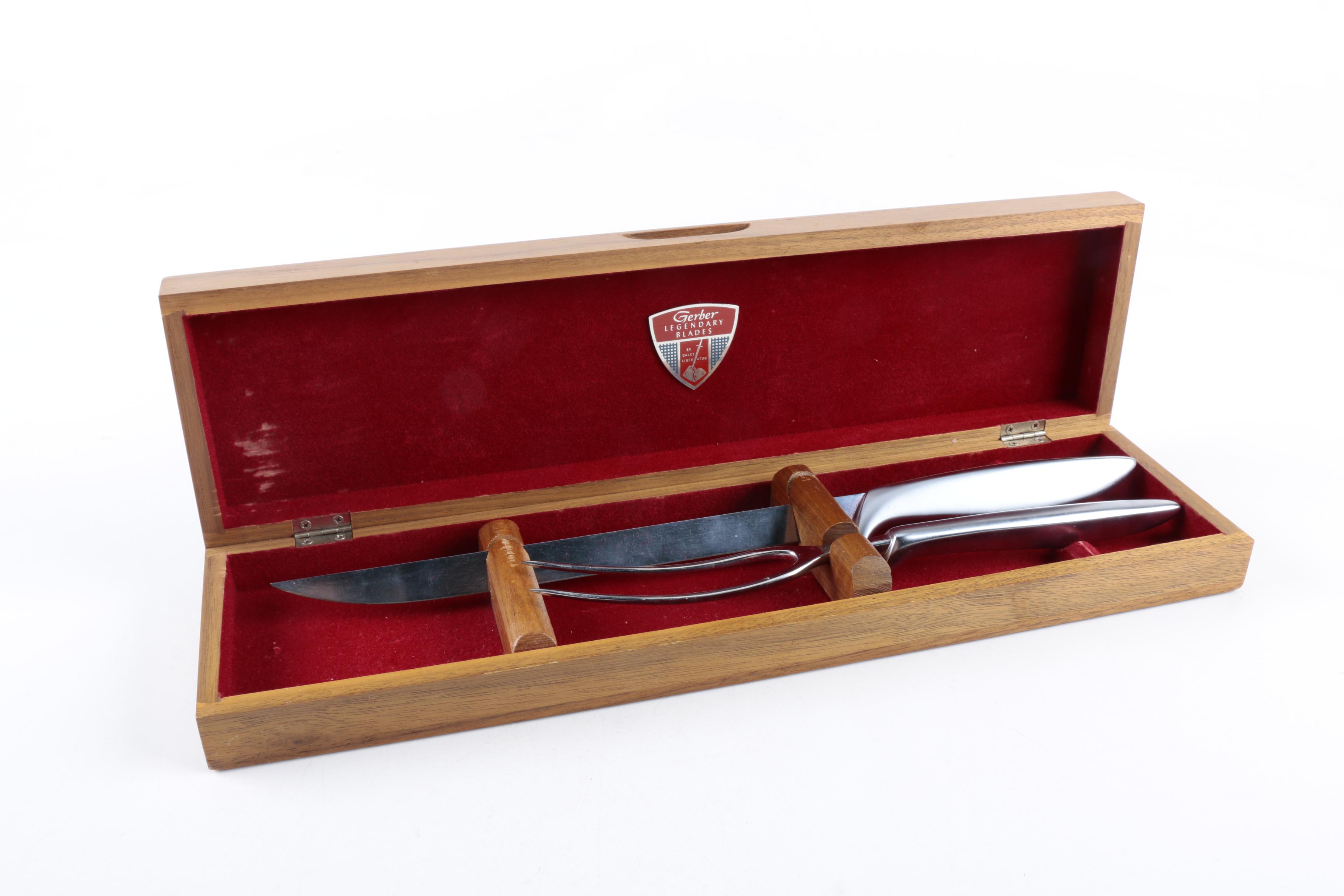 Gerber Legendary Blades Stainless Steel Carving Set