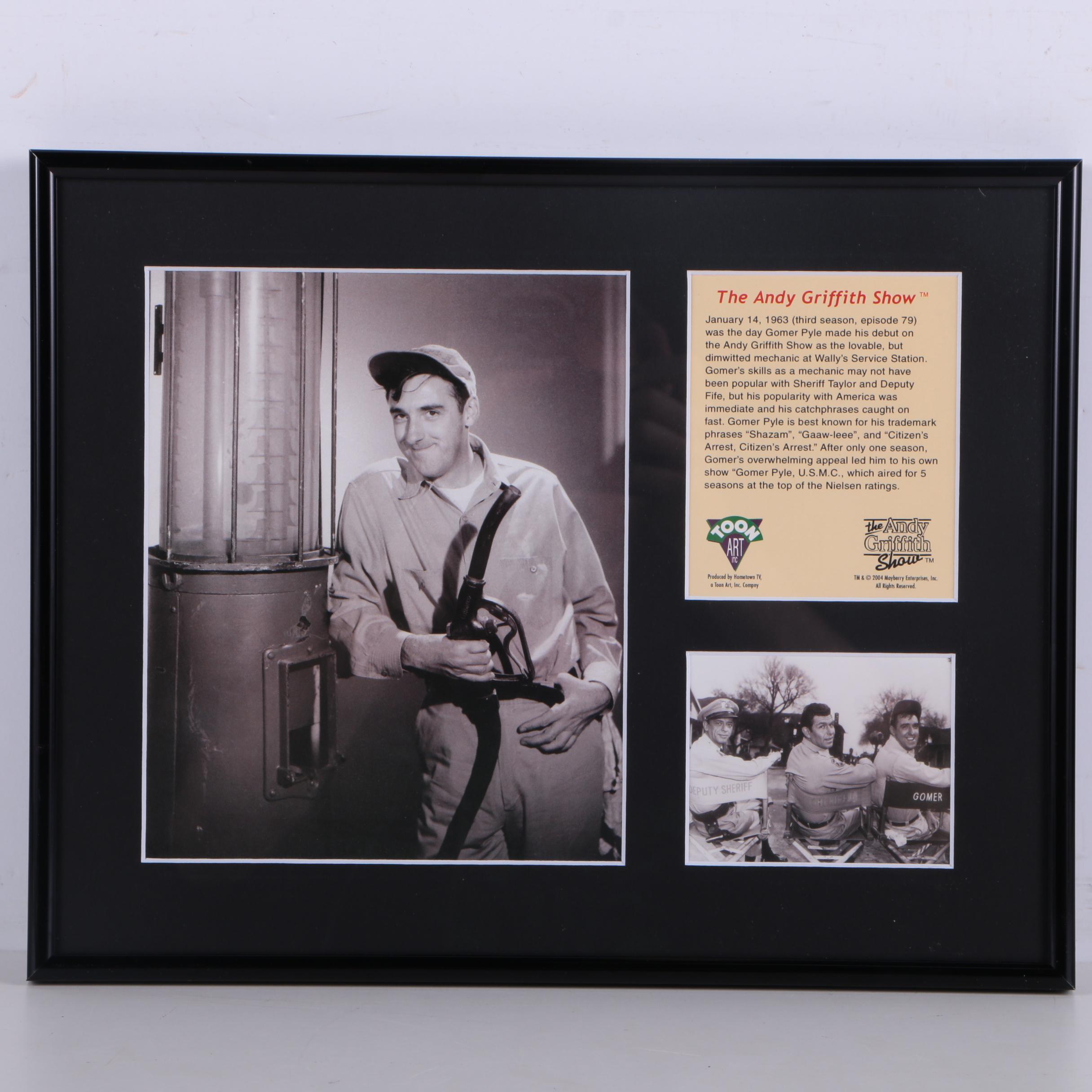 Limited Edition Offset Lithograph "Gomer Pyle"