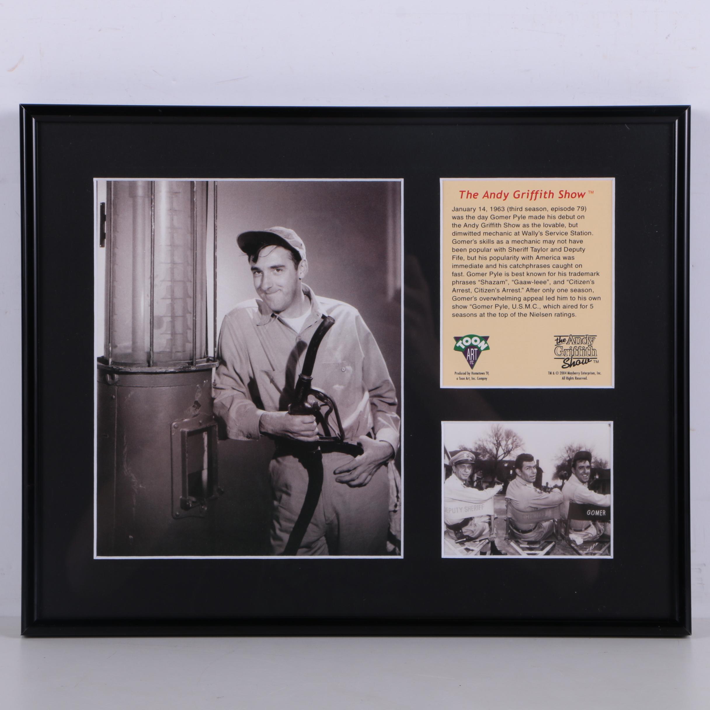 Limited Edition Offset Lithograph "Gomer Pyle"