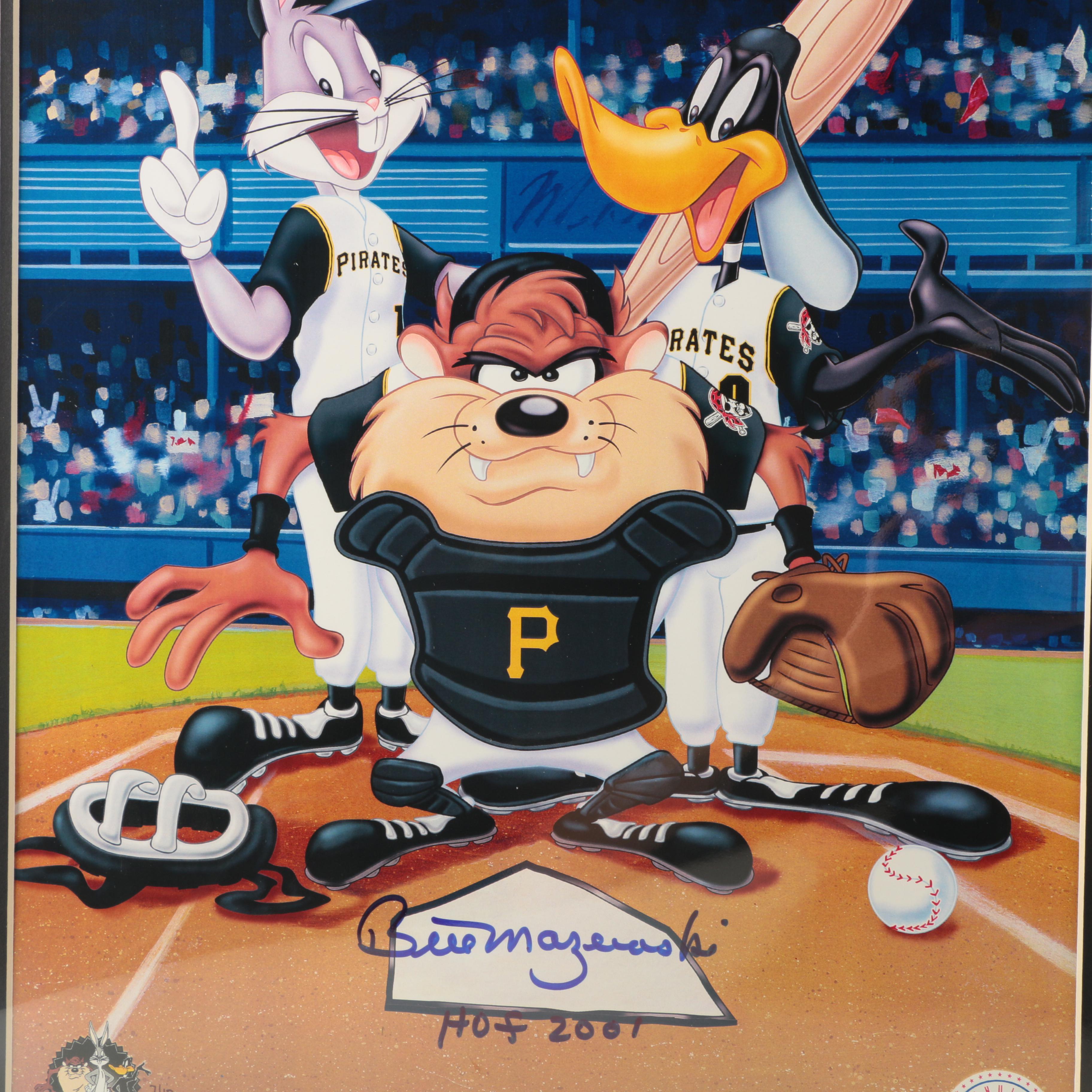 Bill Mazeroski Autographed Limited Edition Prints