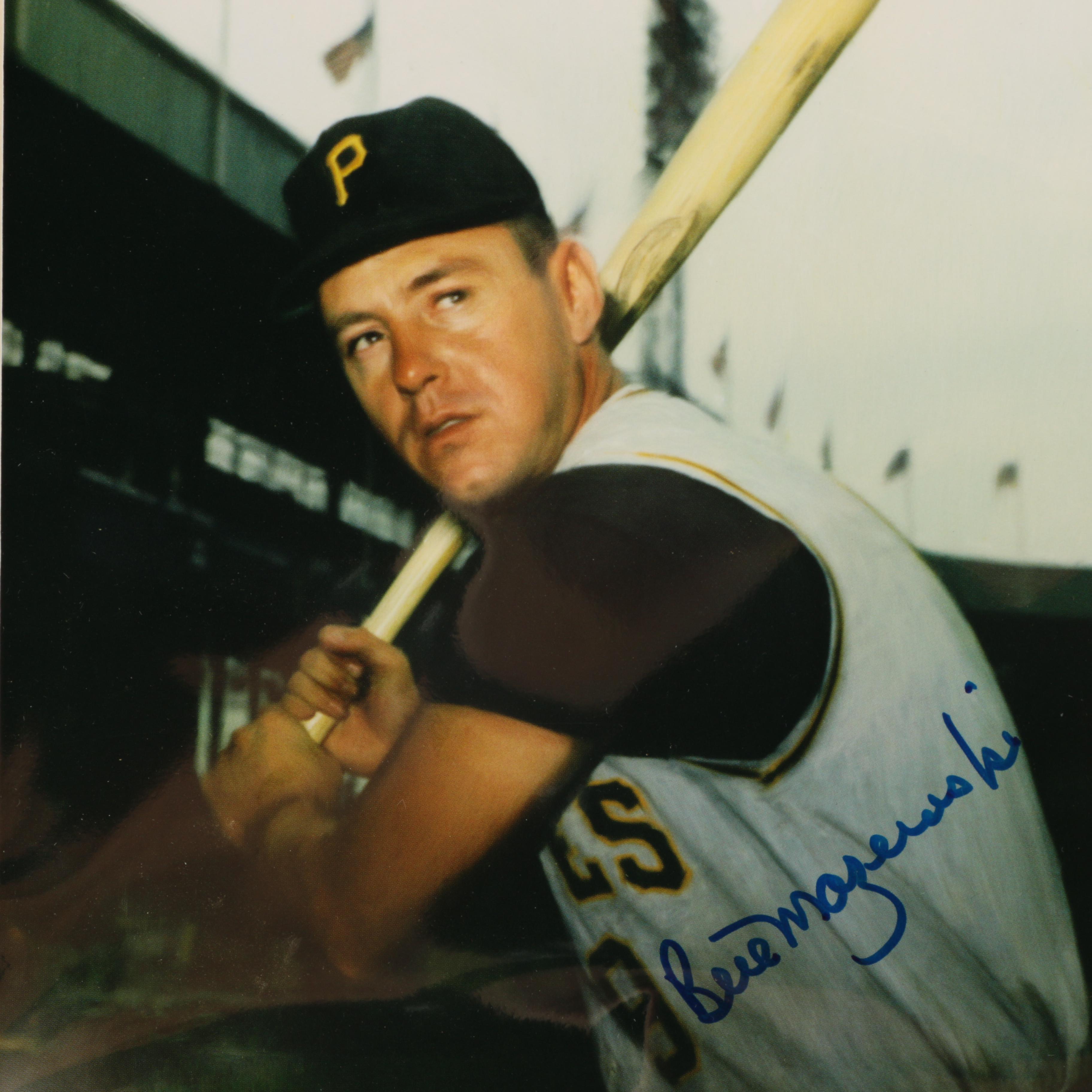 Bill Mazeroski Autographed Limited Edition Prints