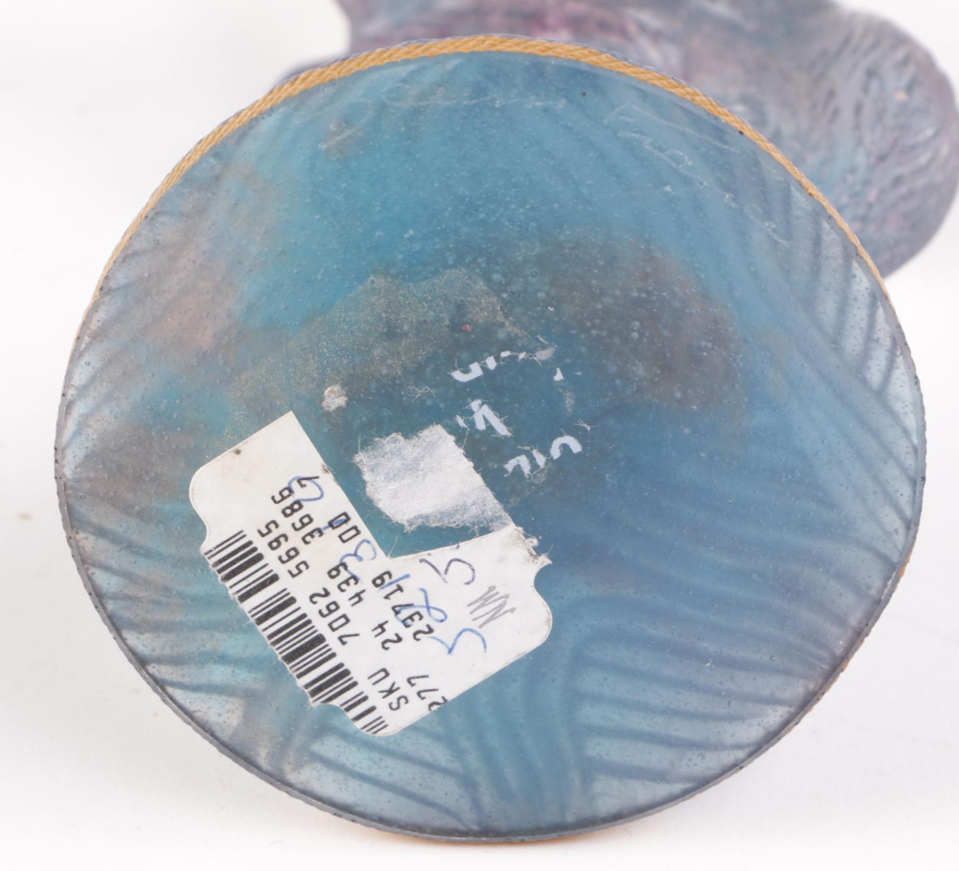 Daum of France Paté de Verre Jungle Cat Figurine