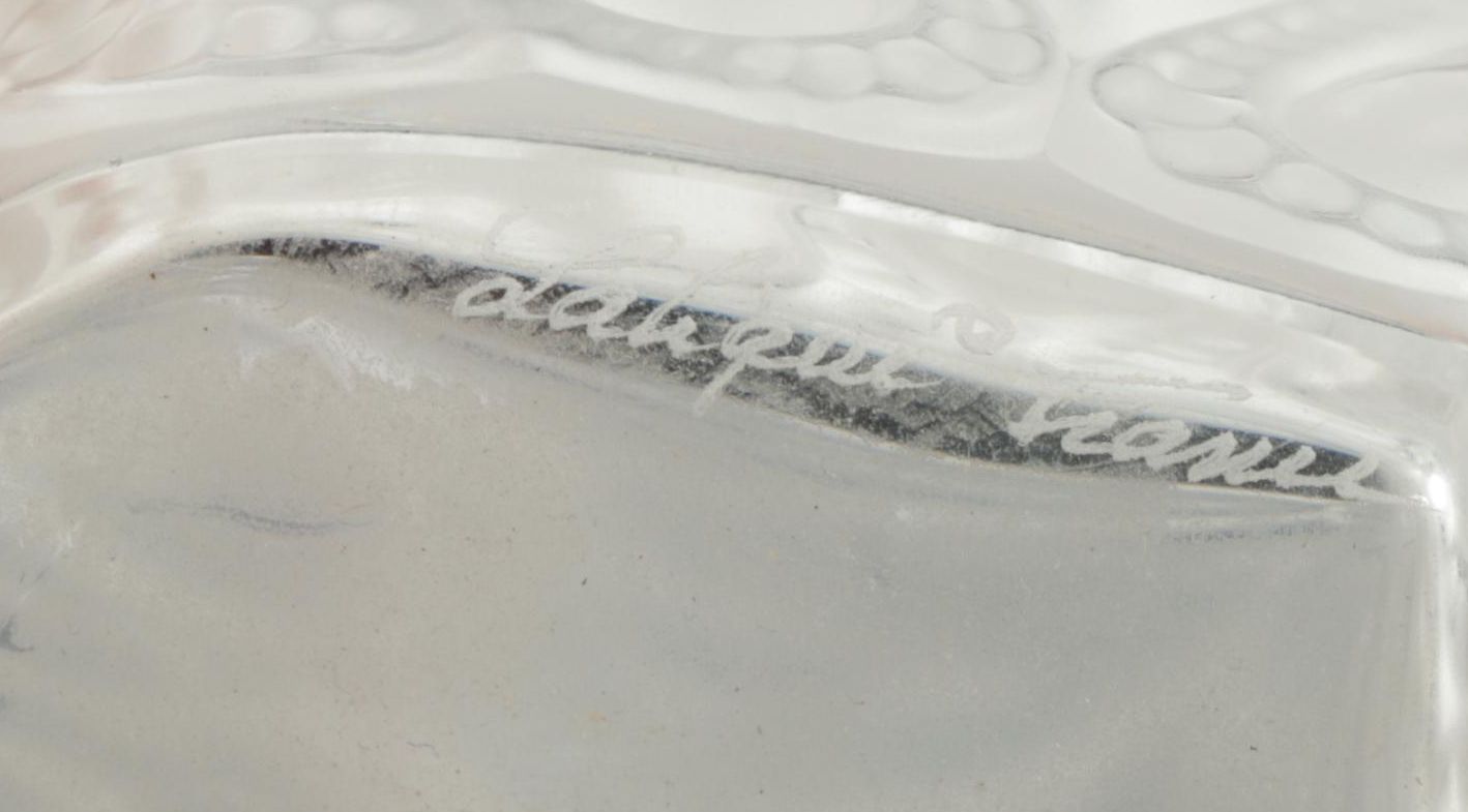 Lalique Crystal "Amour" Vase