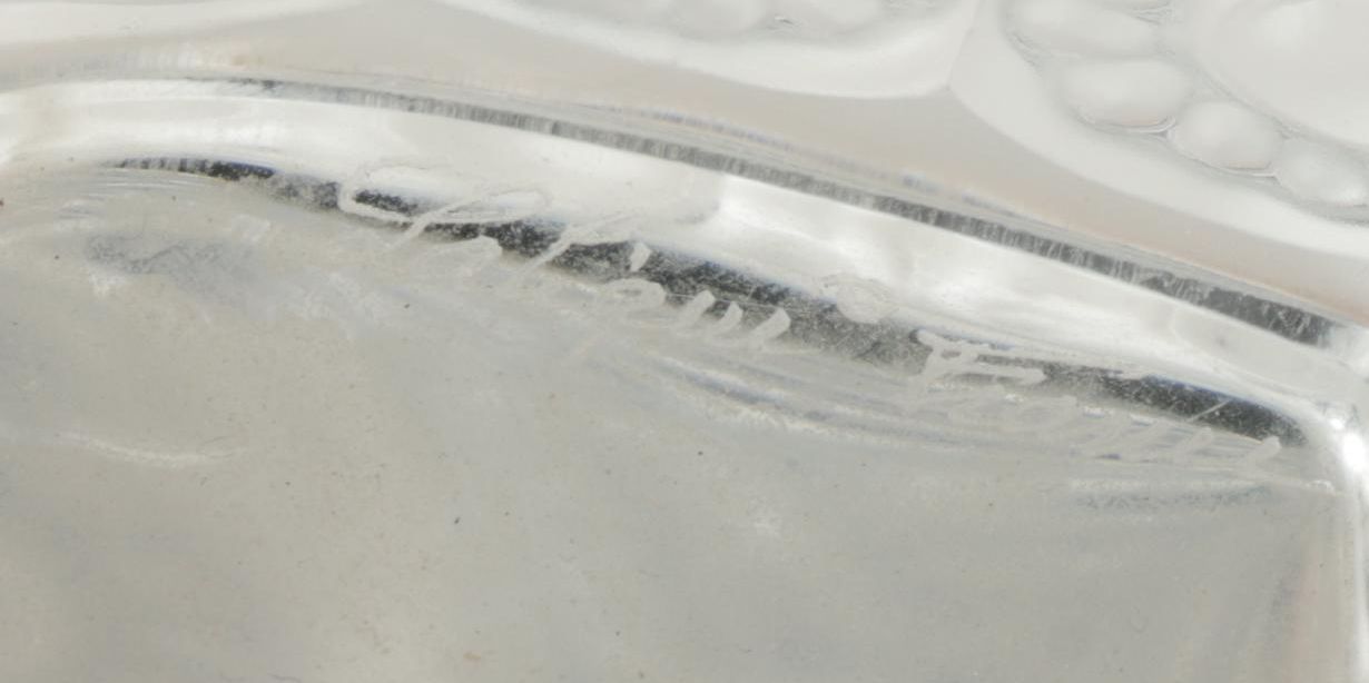 Lalique Crystal "Amour" Vase