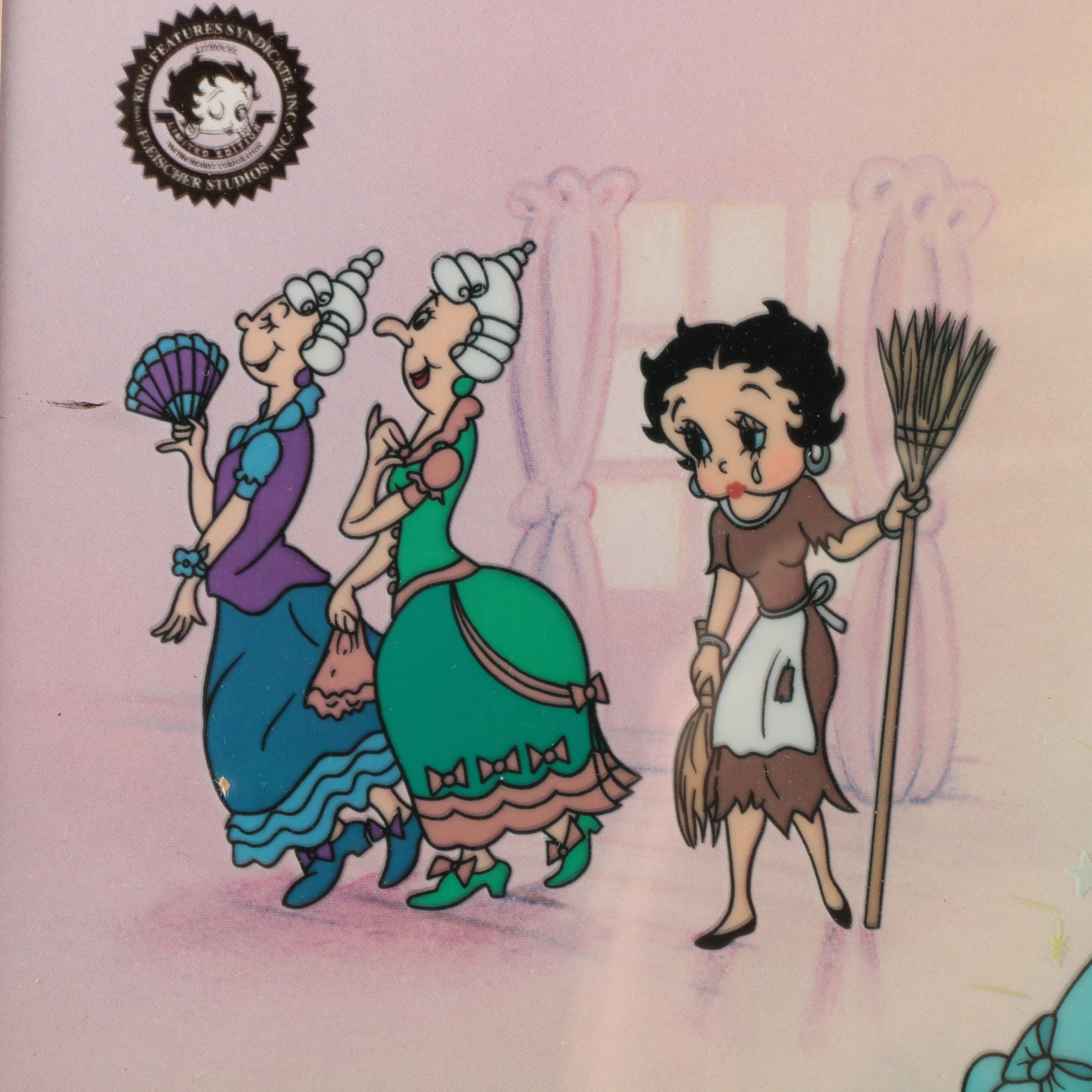 Myron Waldman "Cinderella" Betty Boop Lithocel