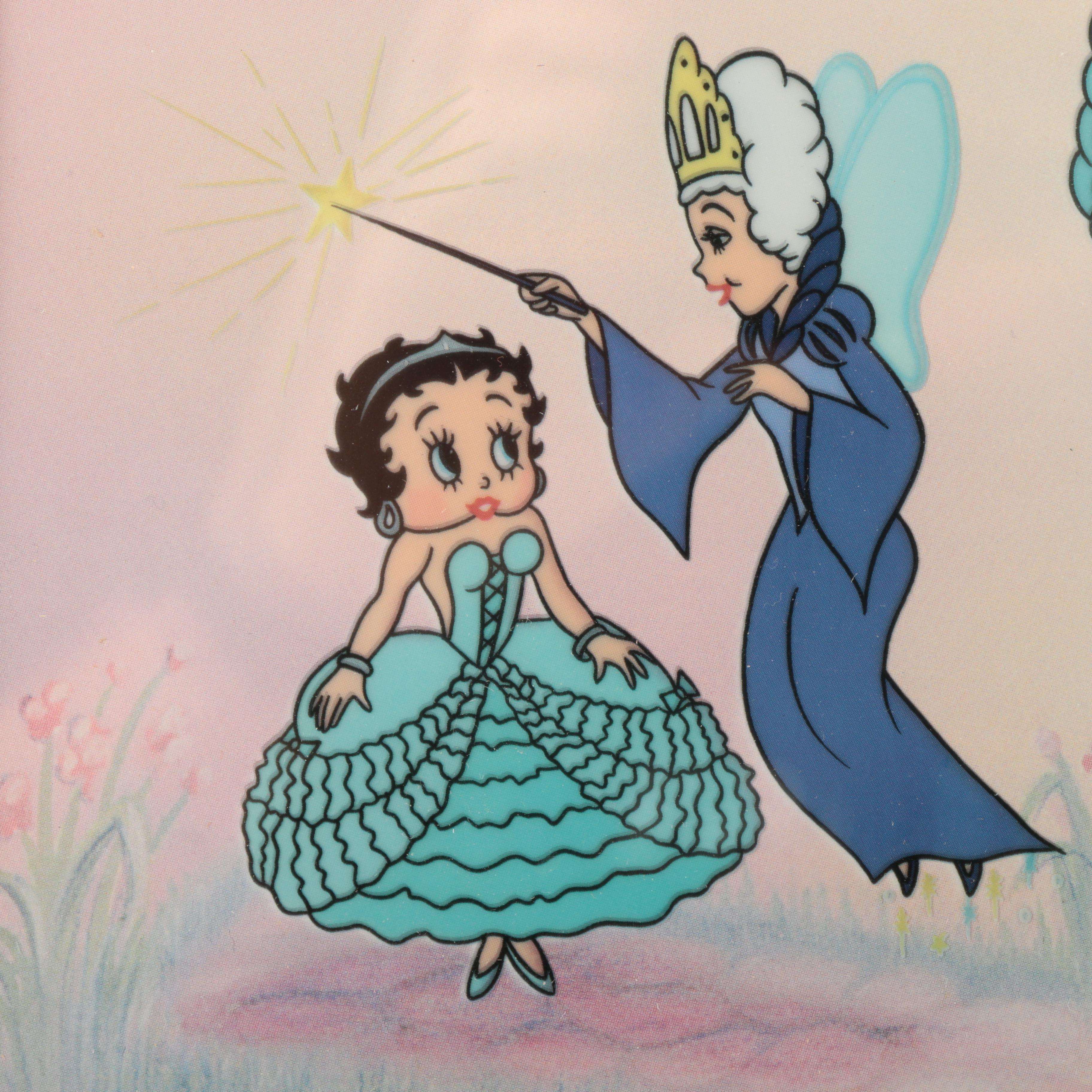 Myron Waldman "Cinderella" Betty Boop Lithocel