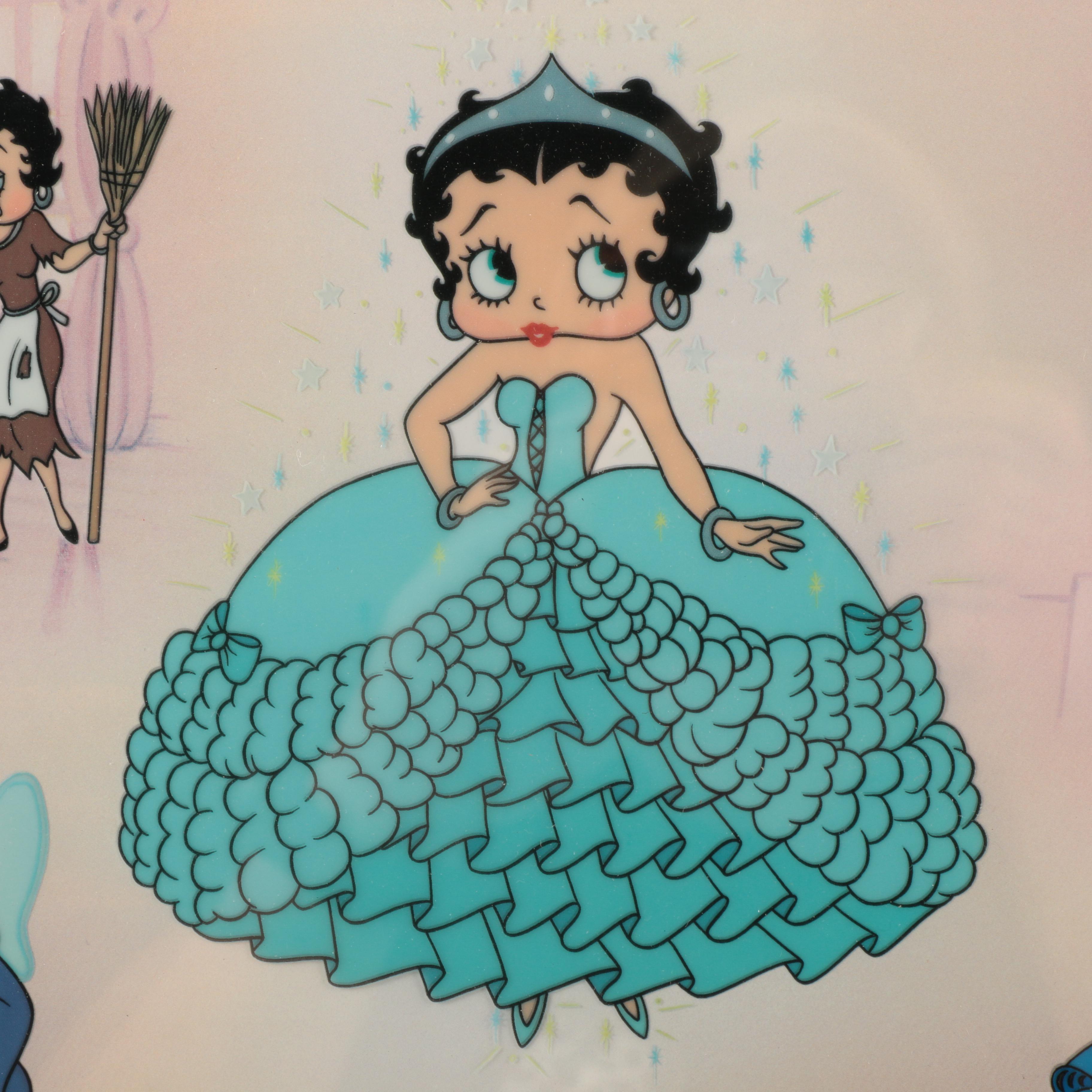 Myron Waldman "Cinderella" Betty Boop Lithocel