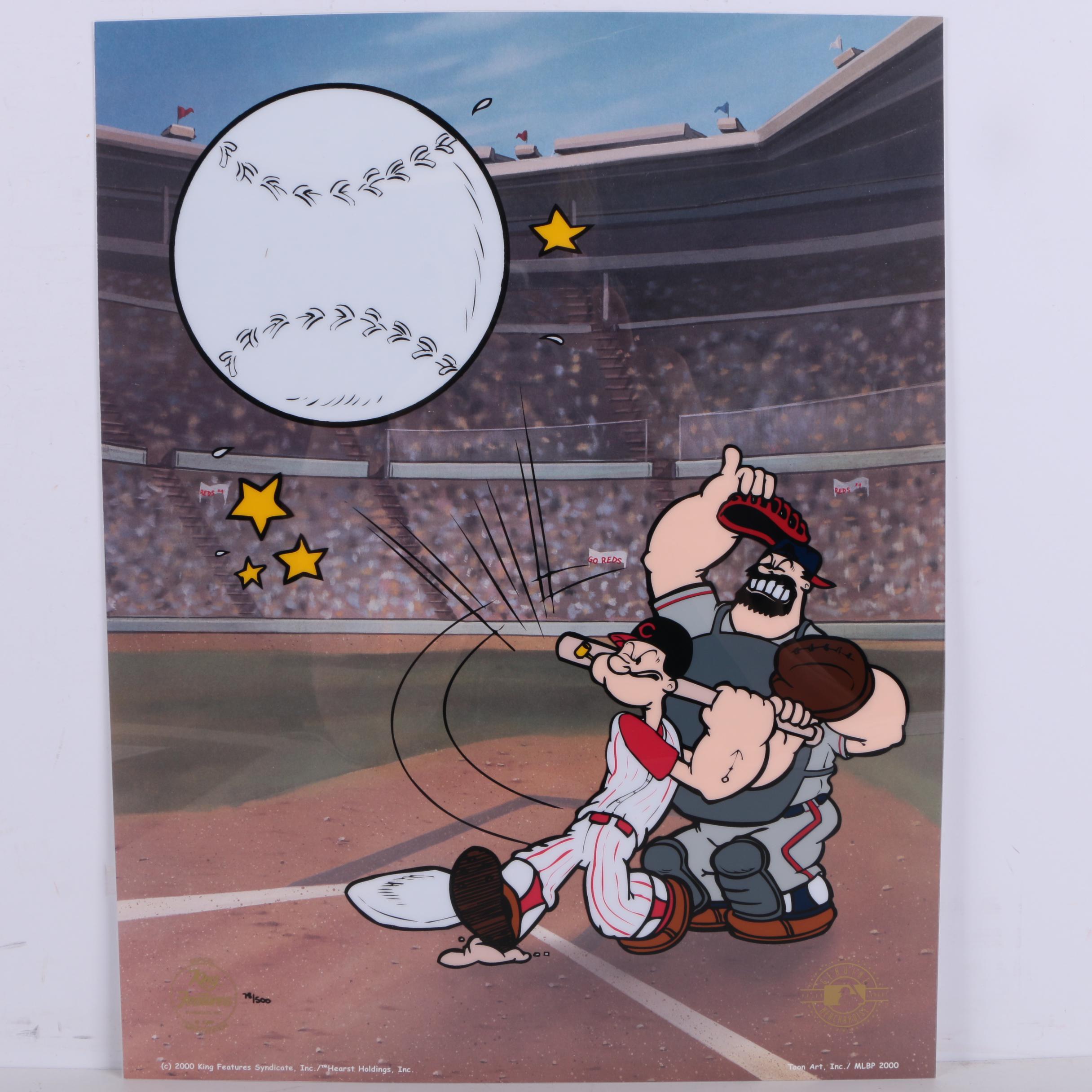 Limited Edition Cincinnati Reds-Themed Sericels