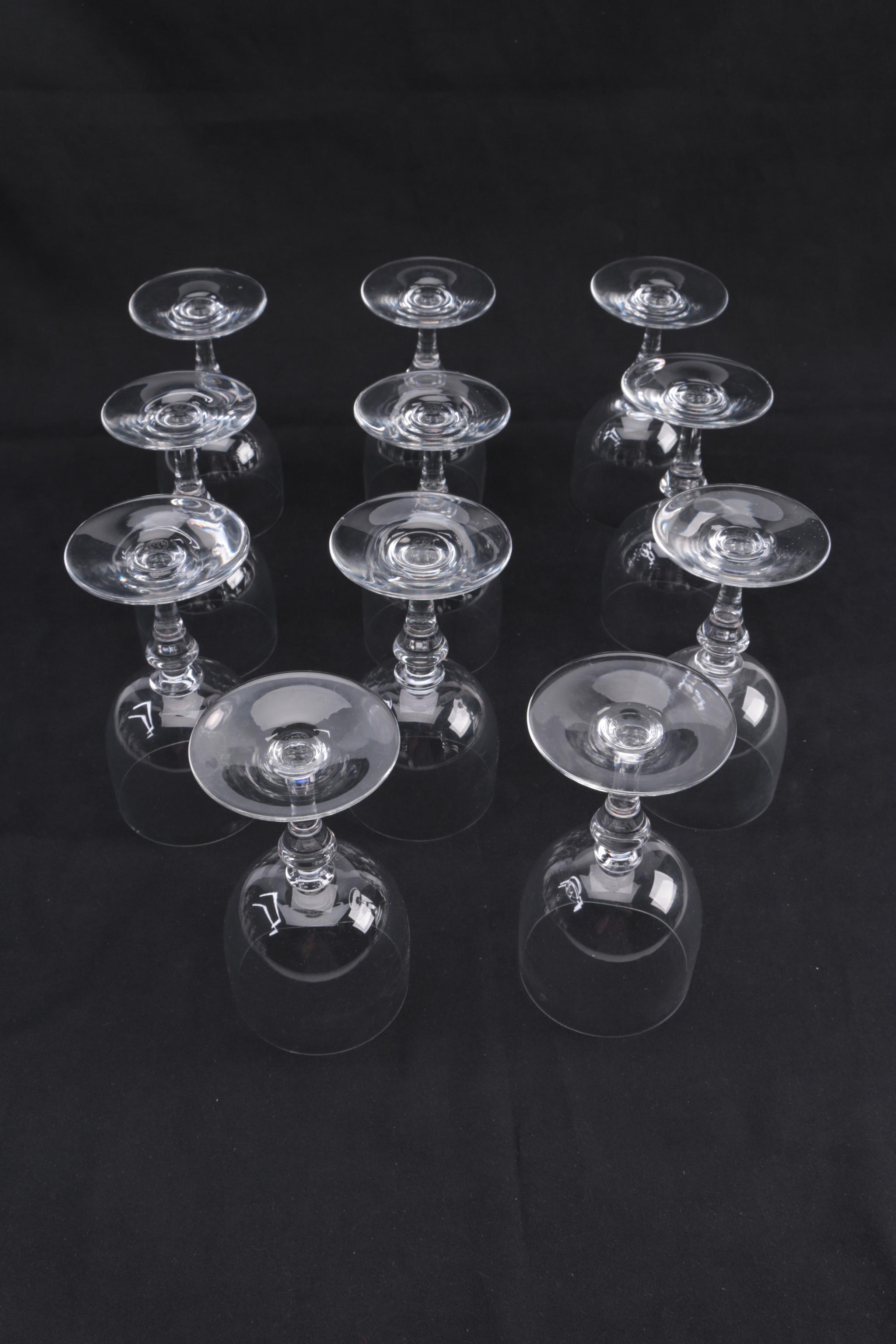 Baccarat "Normandie" Crystal Stemware
