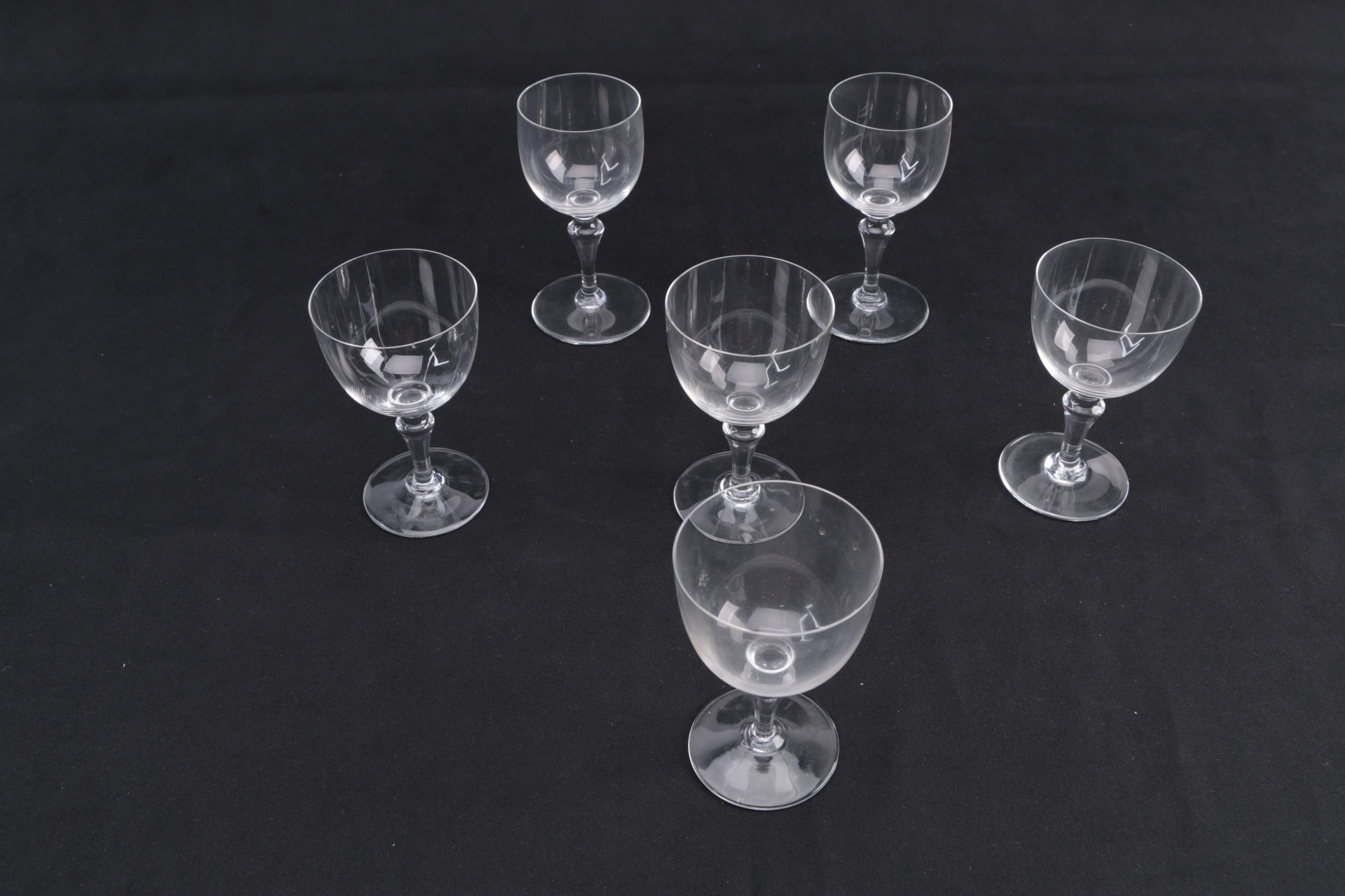 Baccarat "Normandie" Crystal Stemware