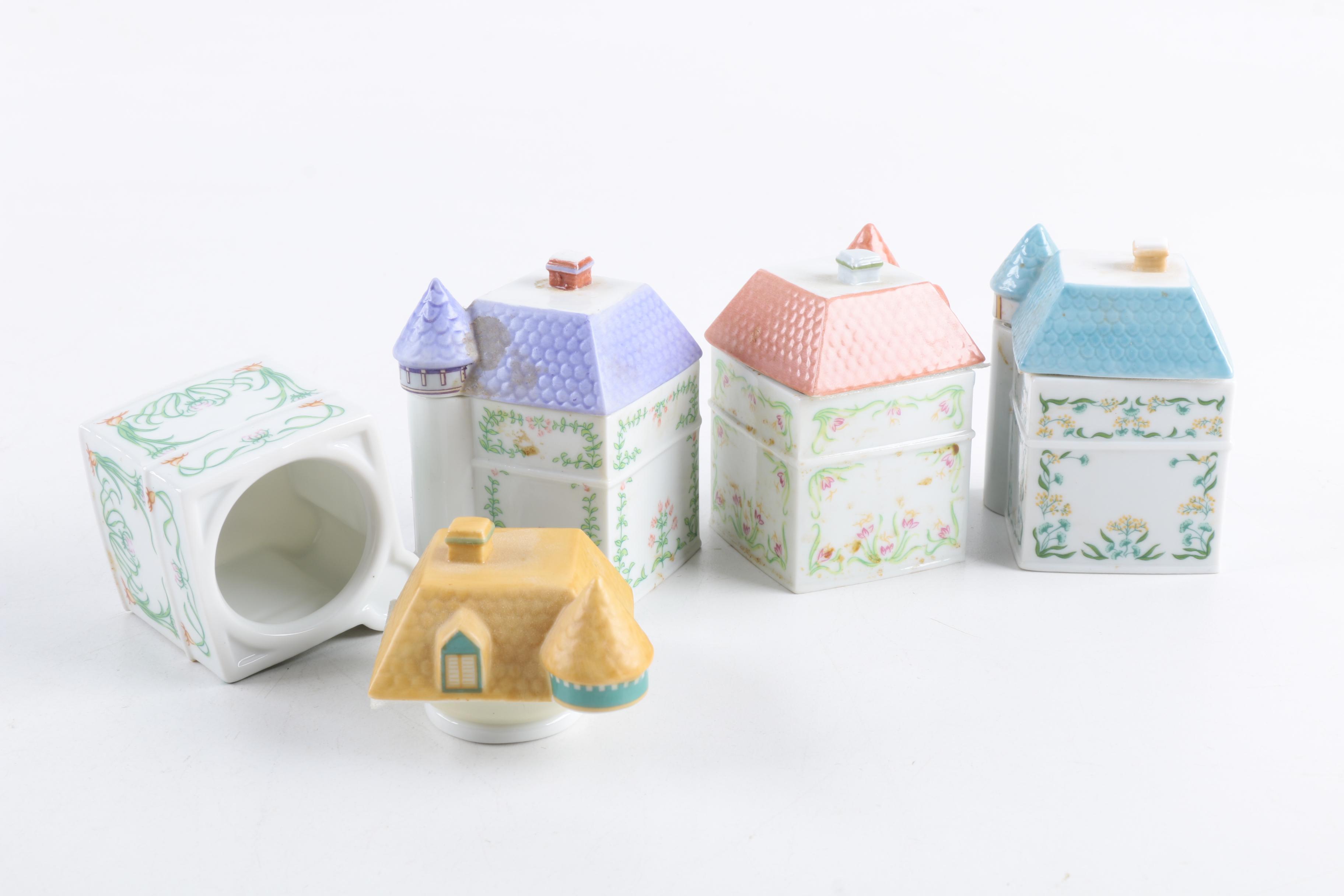 "The Lenox Spice Village" with Display Rack