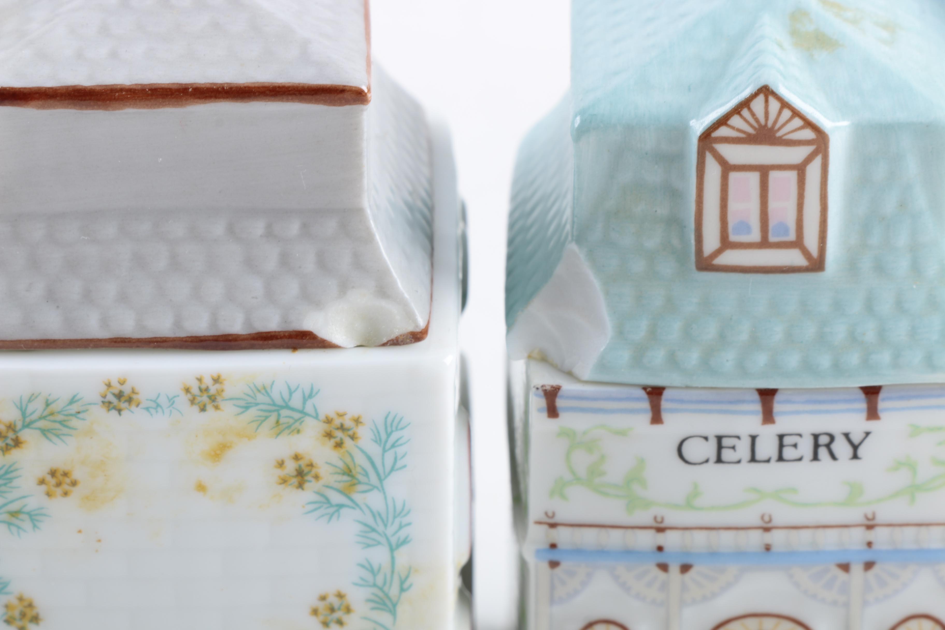 "The Lenox Spice Village" with Display Rack