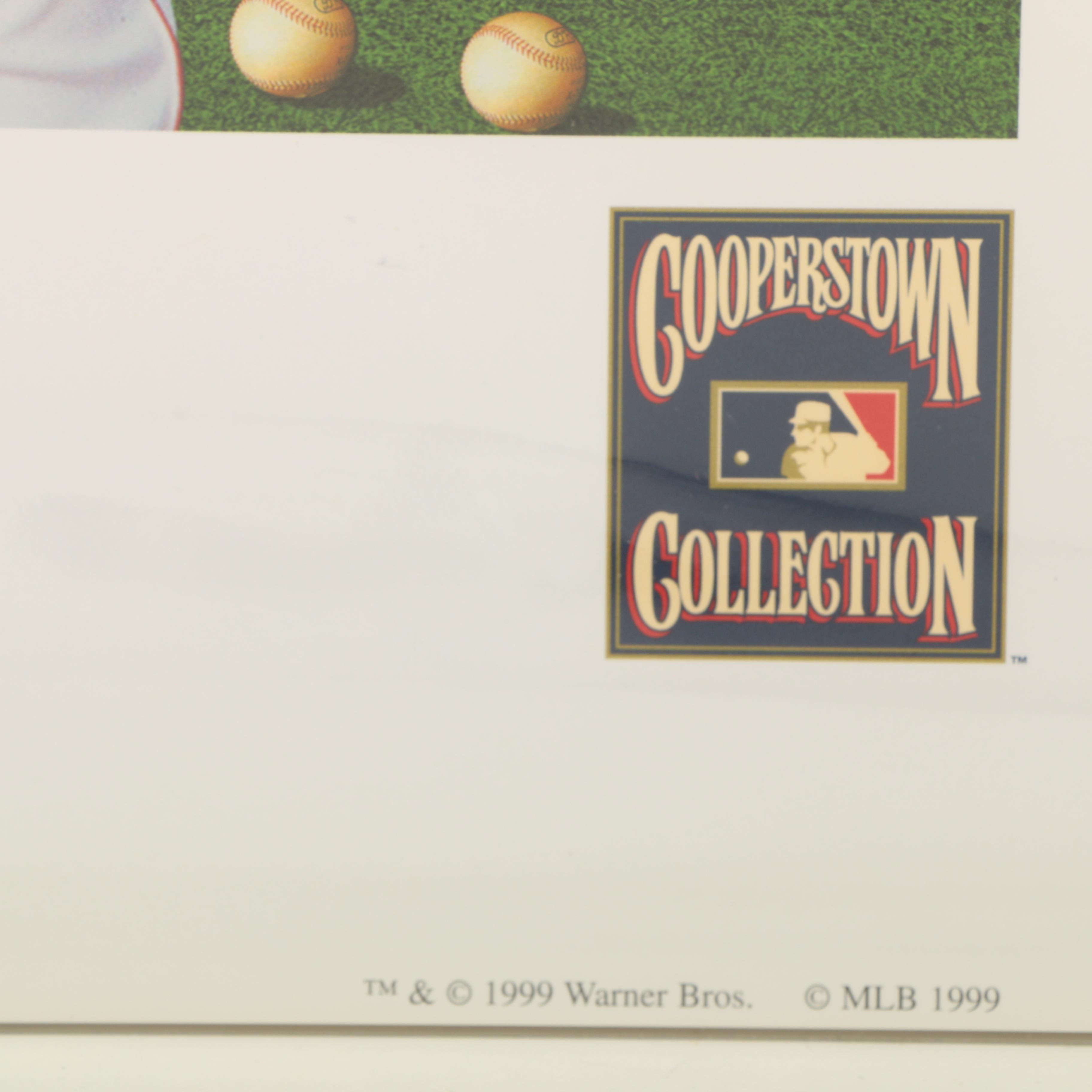 Limited Edition Offset Lithograph "Taz n' Yaz" featuring Carl Yastrzemski