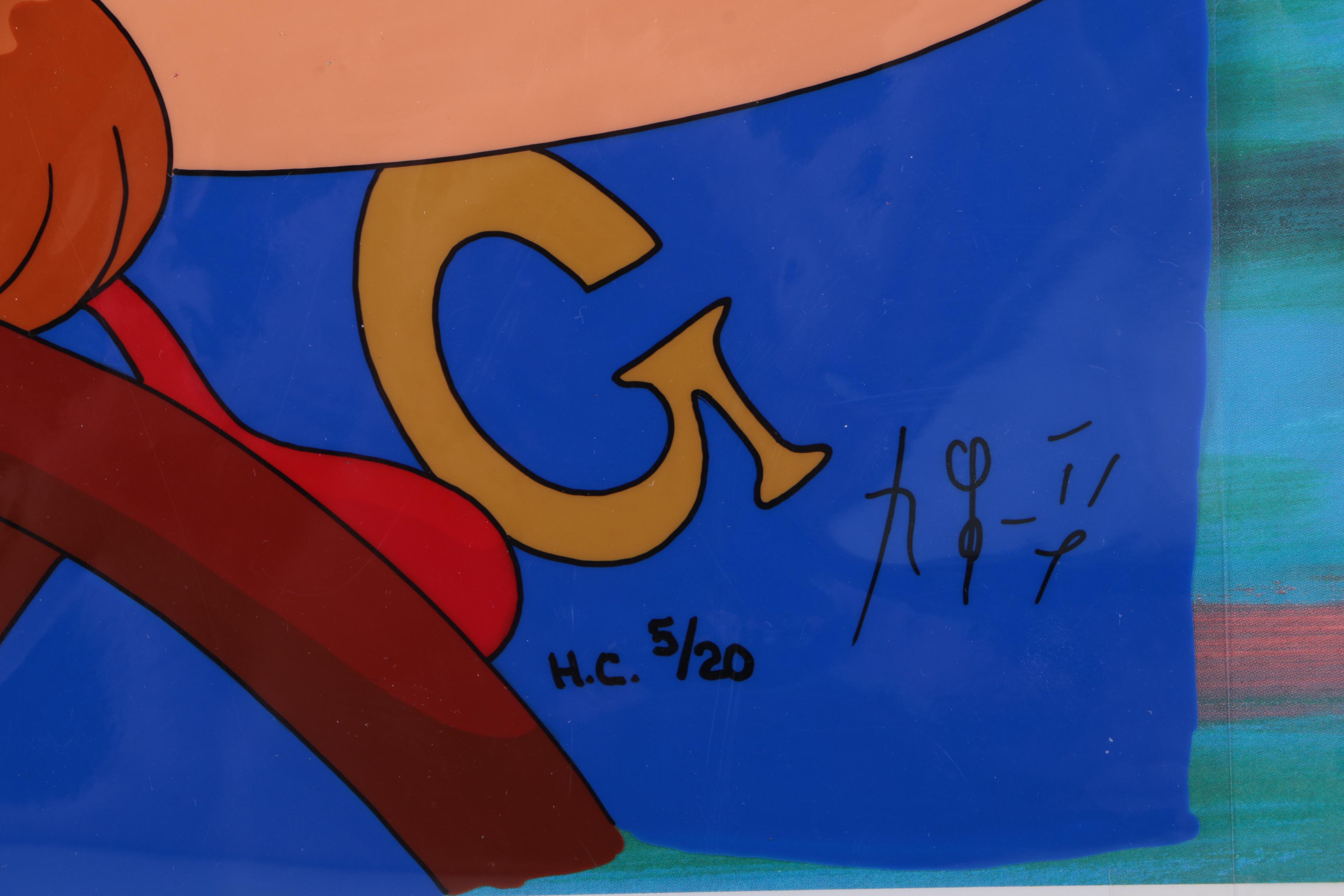 Ippei Kuri Limited Edition Hand-Painted Cel "Go Speed Racer Go"