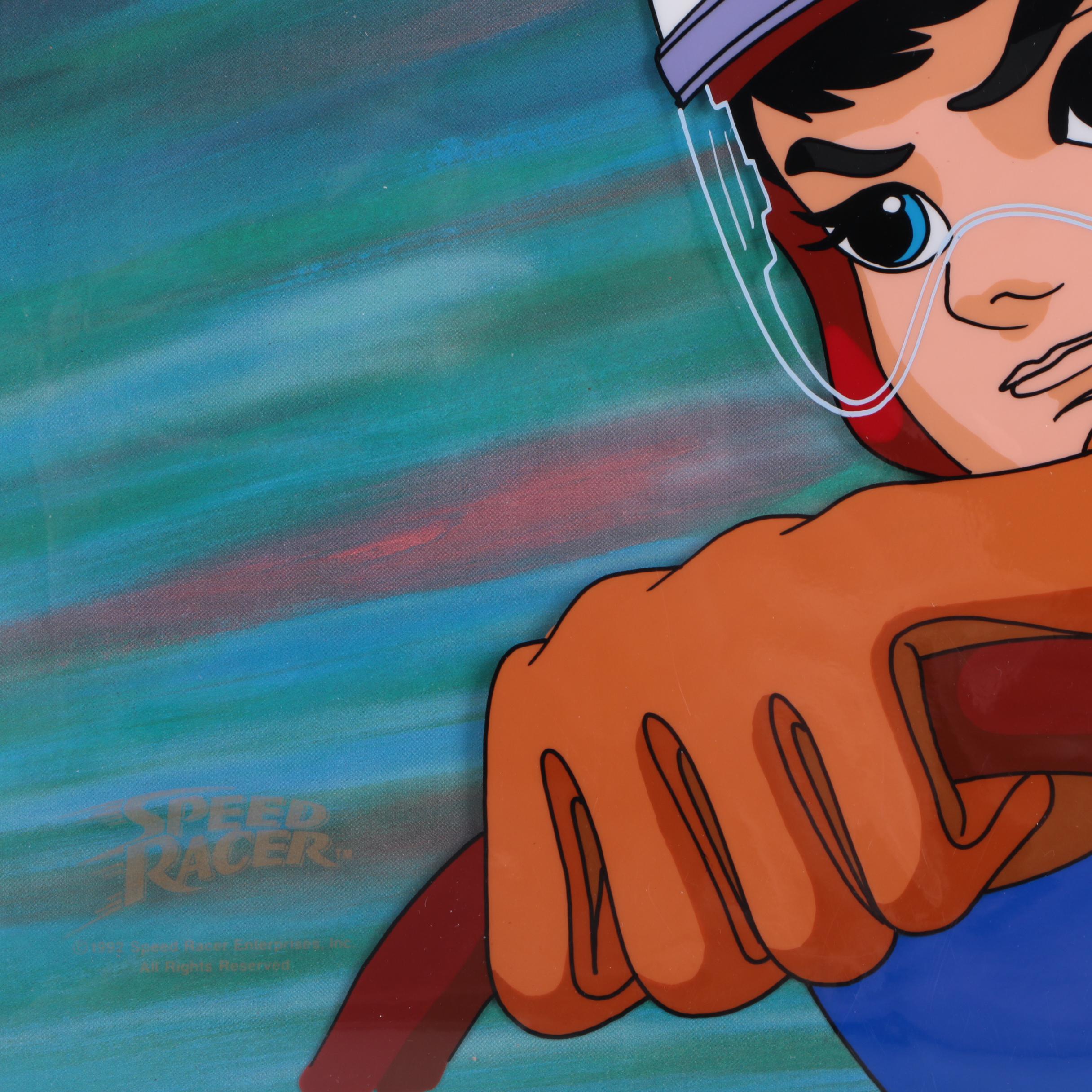 Ippei Kuri Limited Edition Hand-Painted Cel "Go Speed Racer Go"