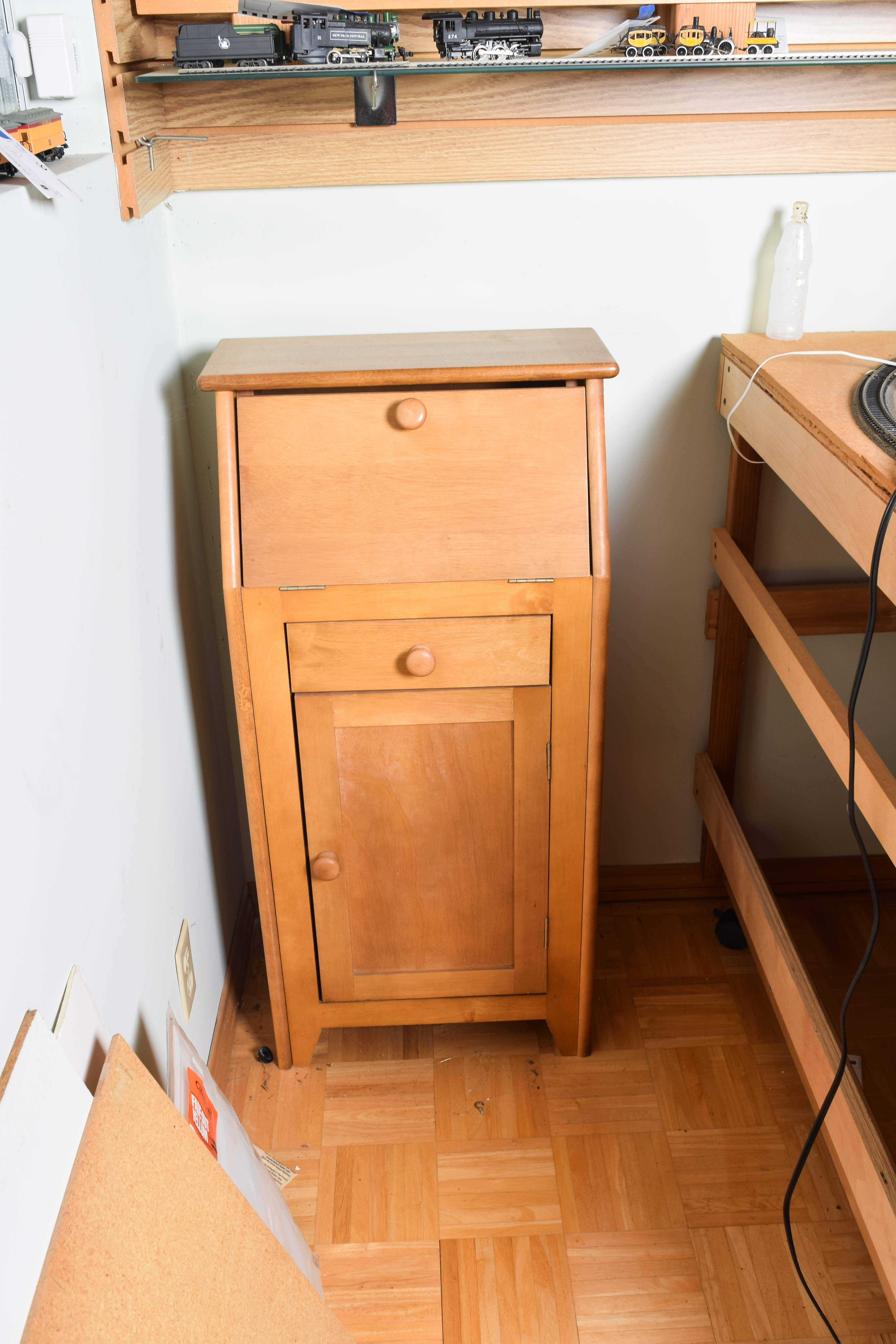 Oak Side Cabinet