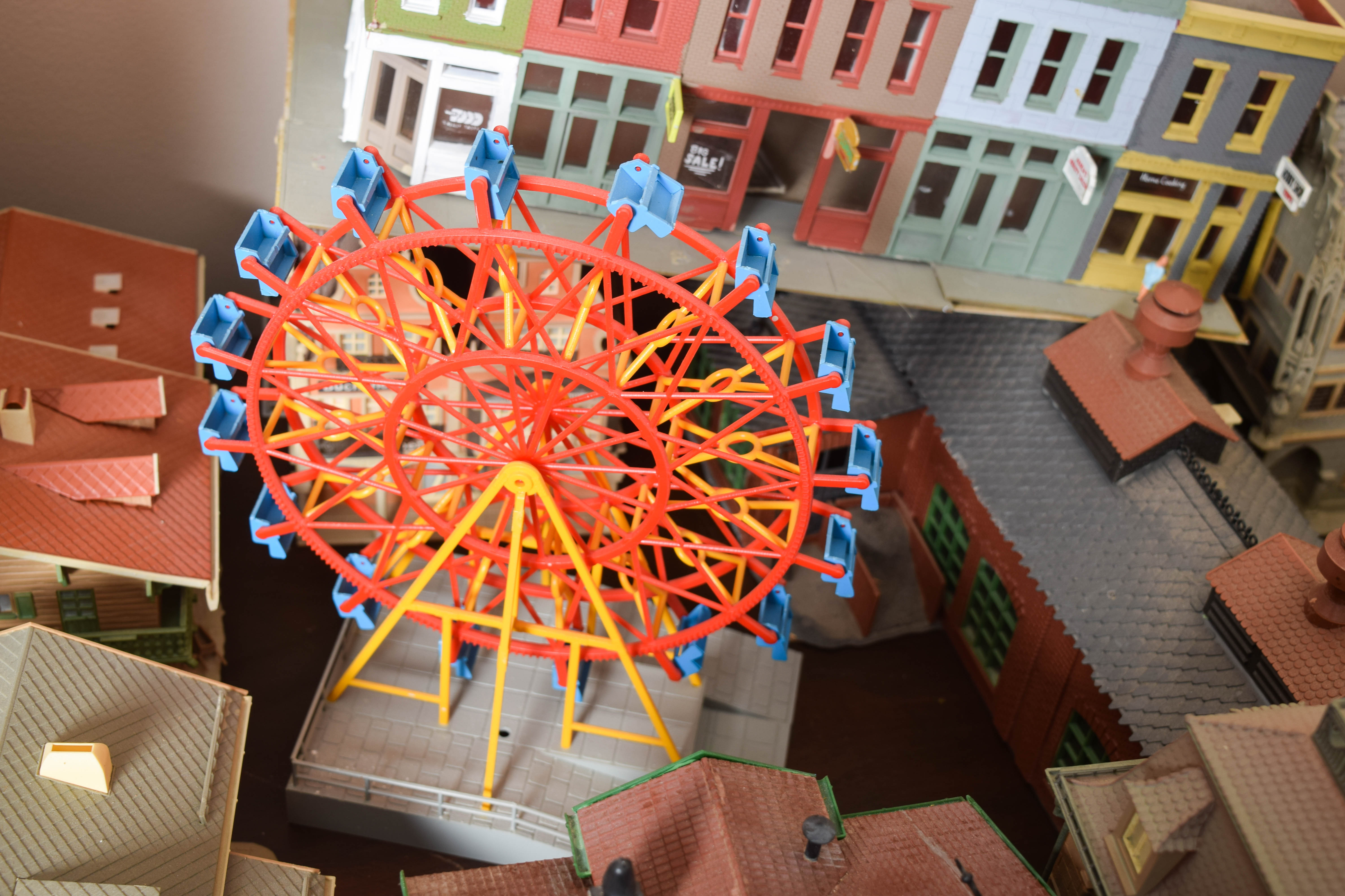 Collection of American and European HO/OO Scale Train Buildings and  Scenery