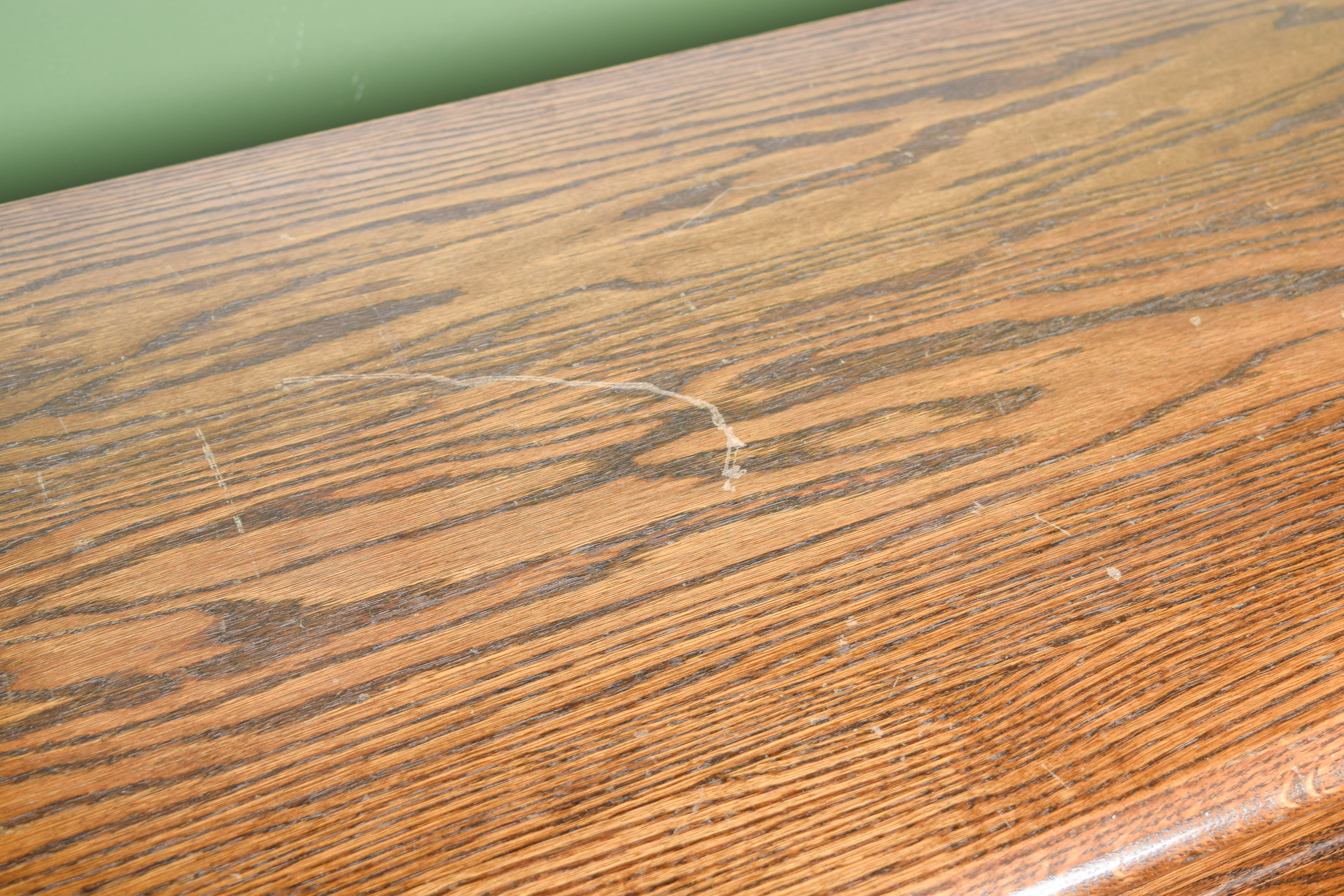 Vintage Oak Television Console or Filing Cabinet