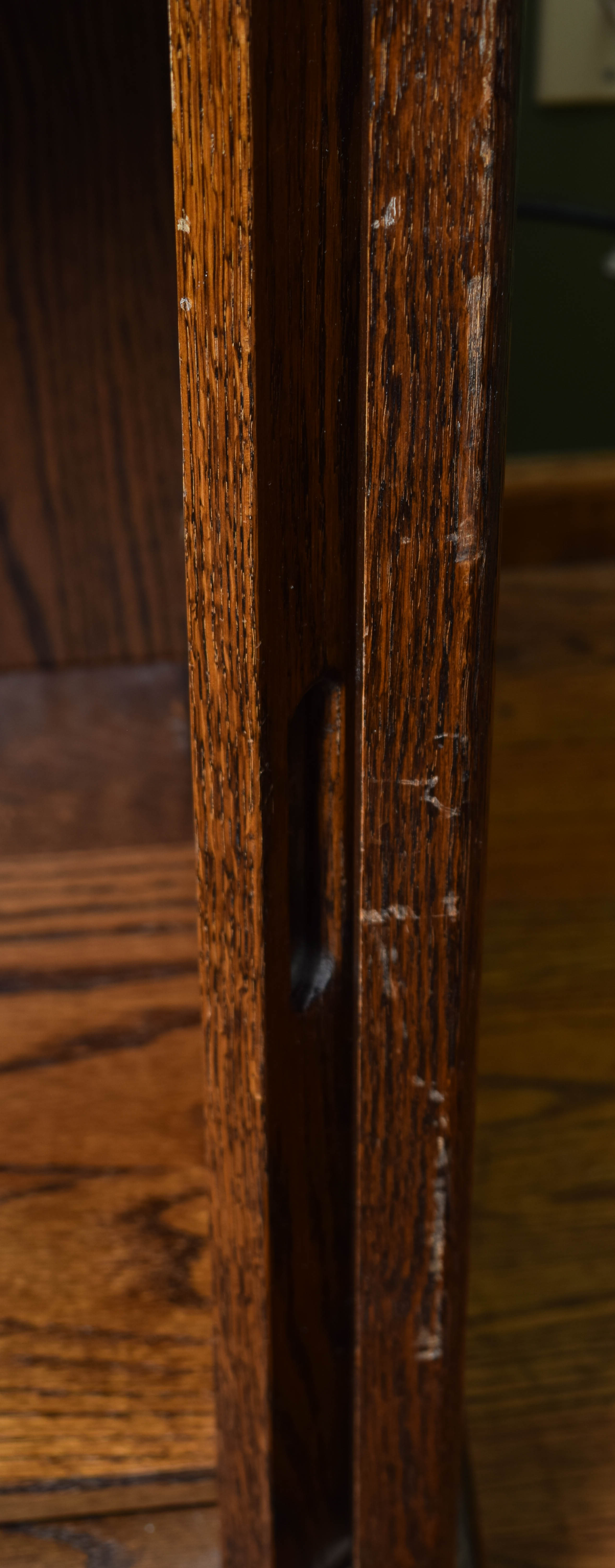 Vintage Oak Television Console or Filing Cabinet