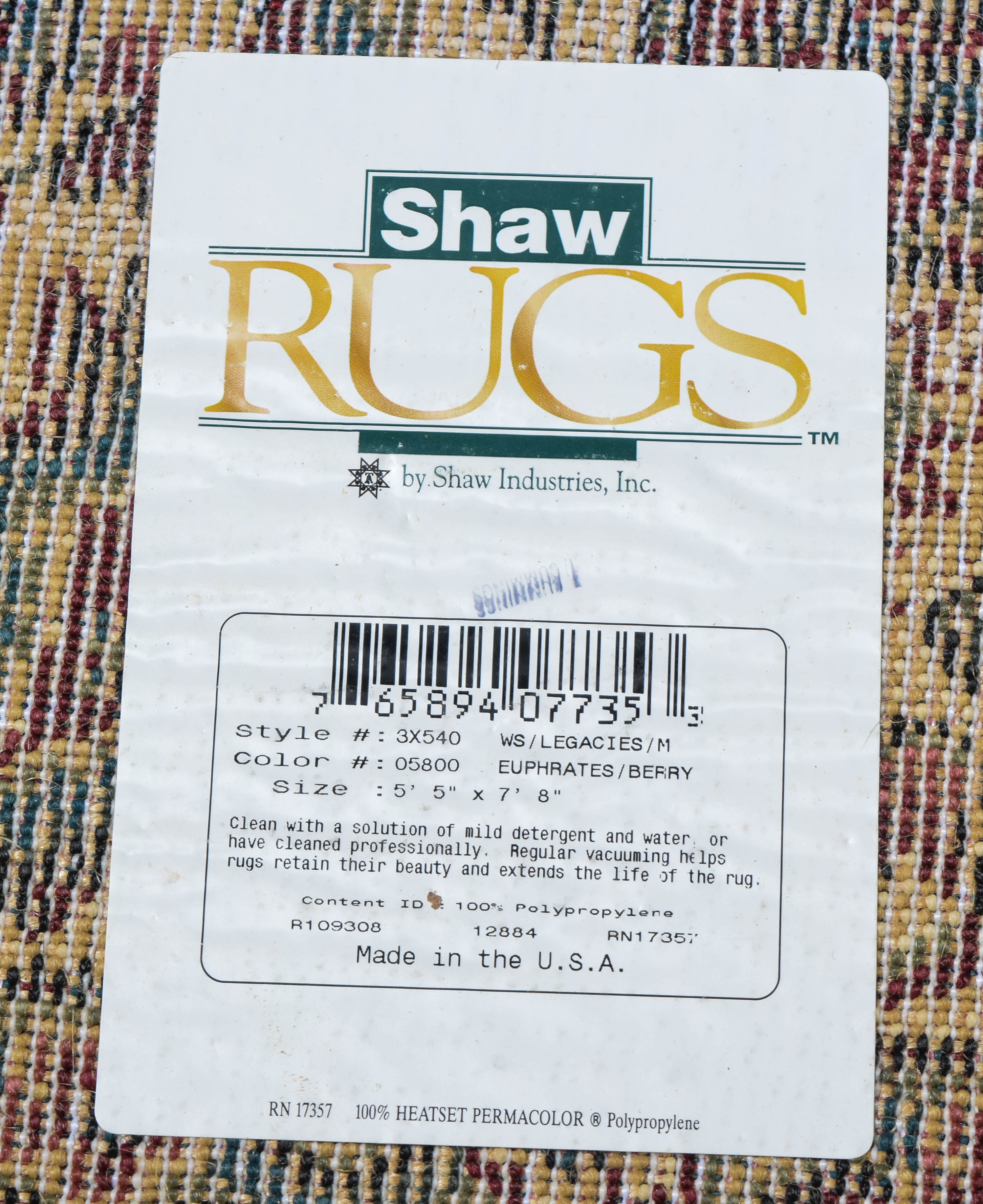 Floral Area Rug by Shaw Rugs