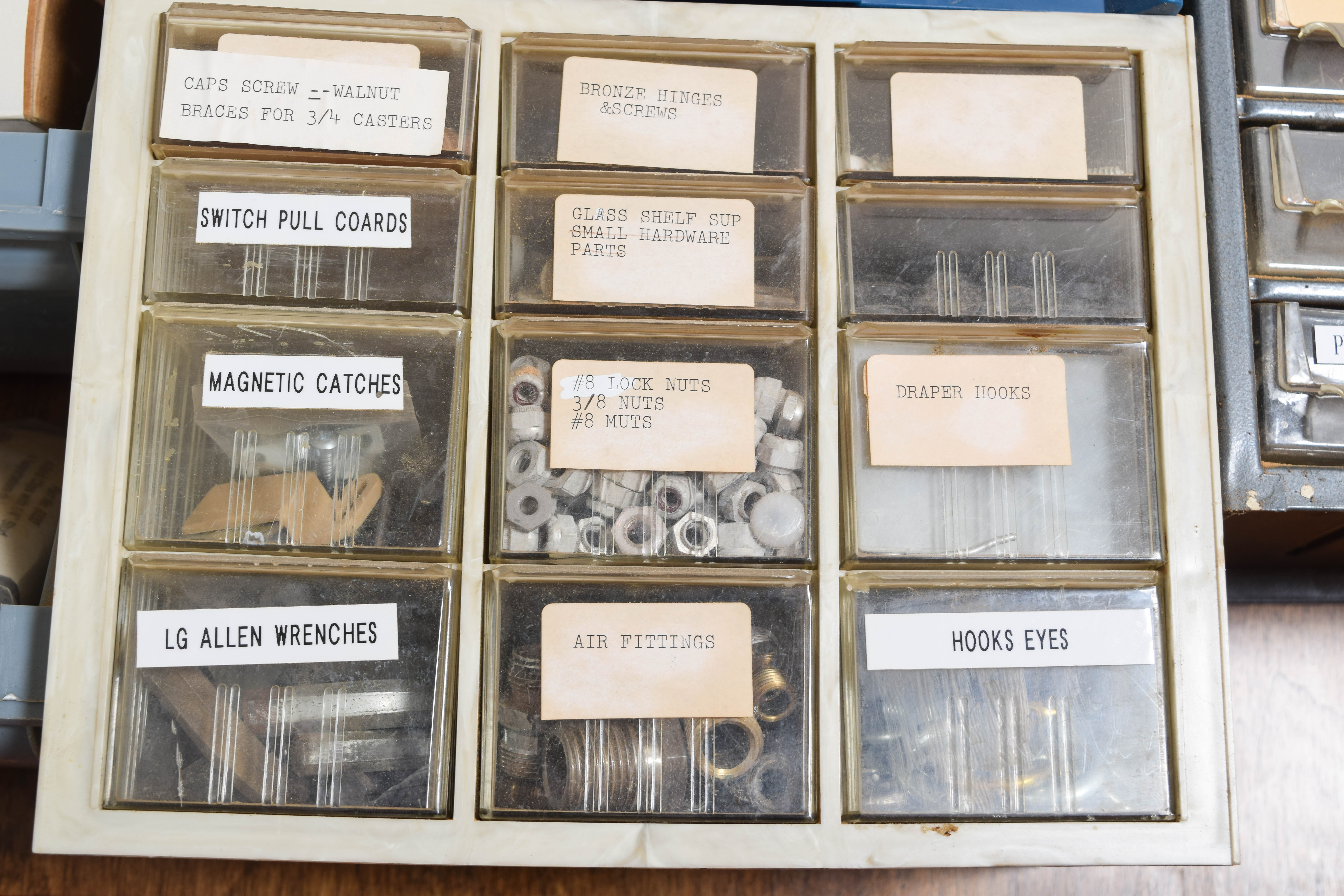 Work Bench and Wall of Assorted Tools