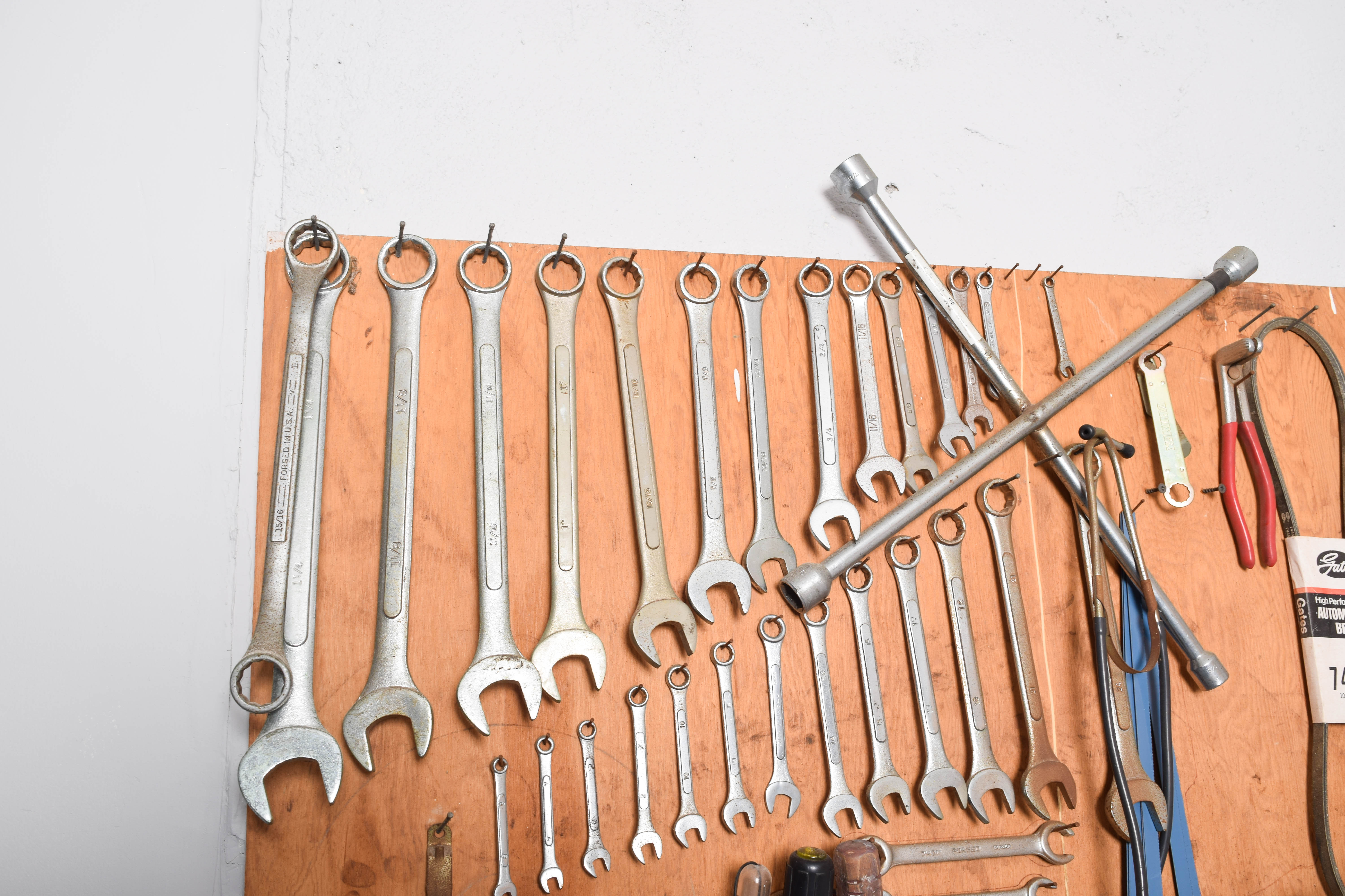 Collection of Wrenches and Other  Assorted Tools