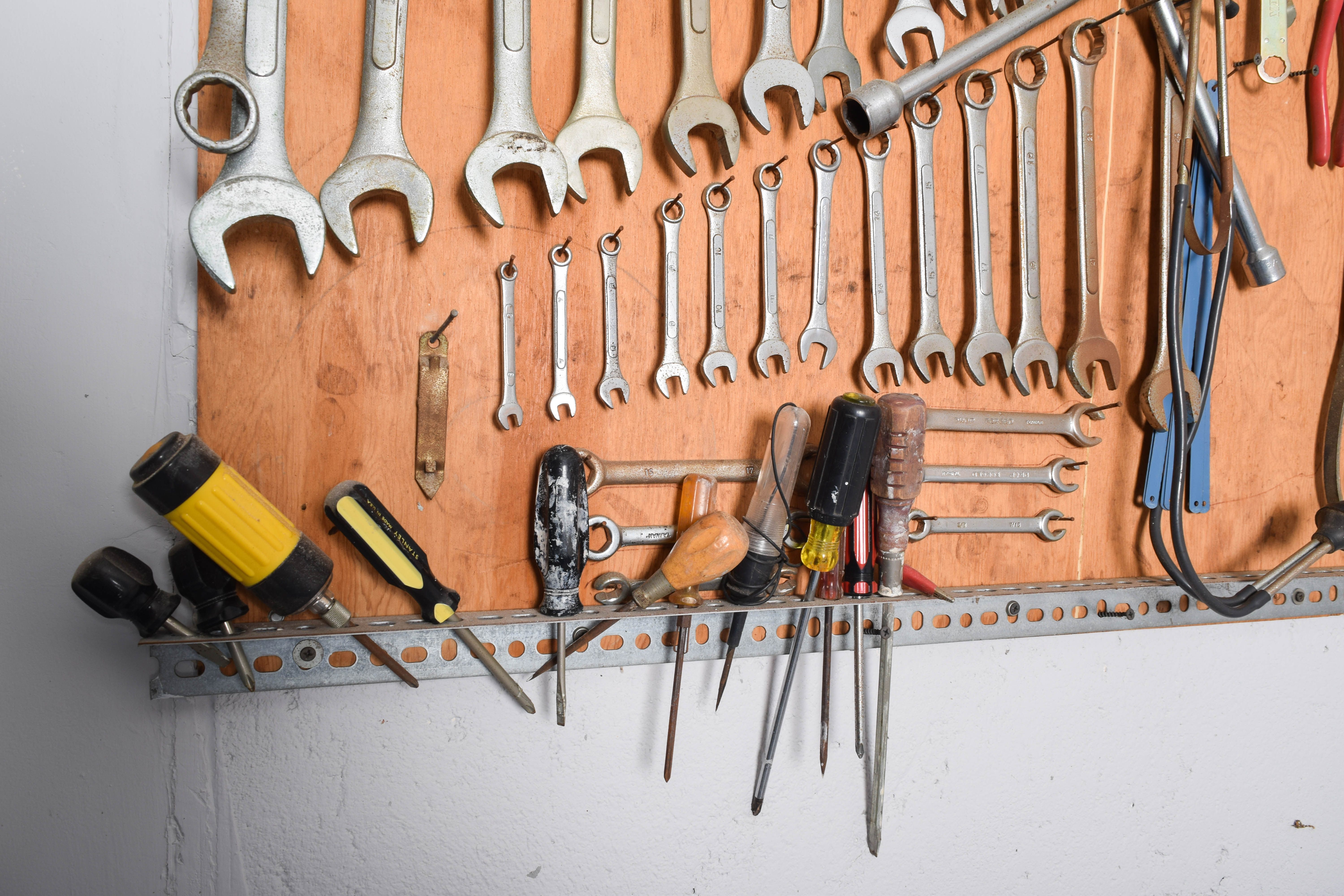 Collection of Wrenches and Other  Assorted Tools